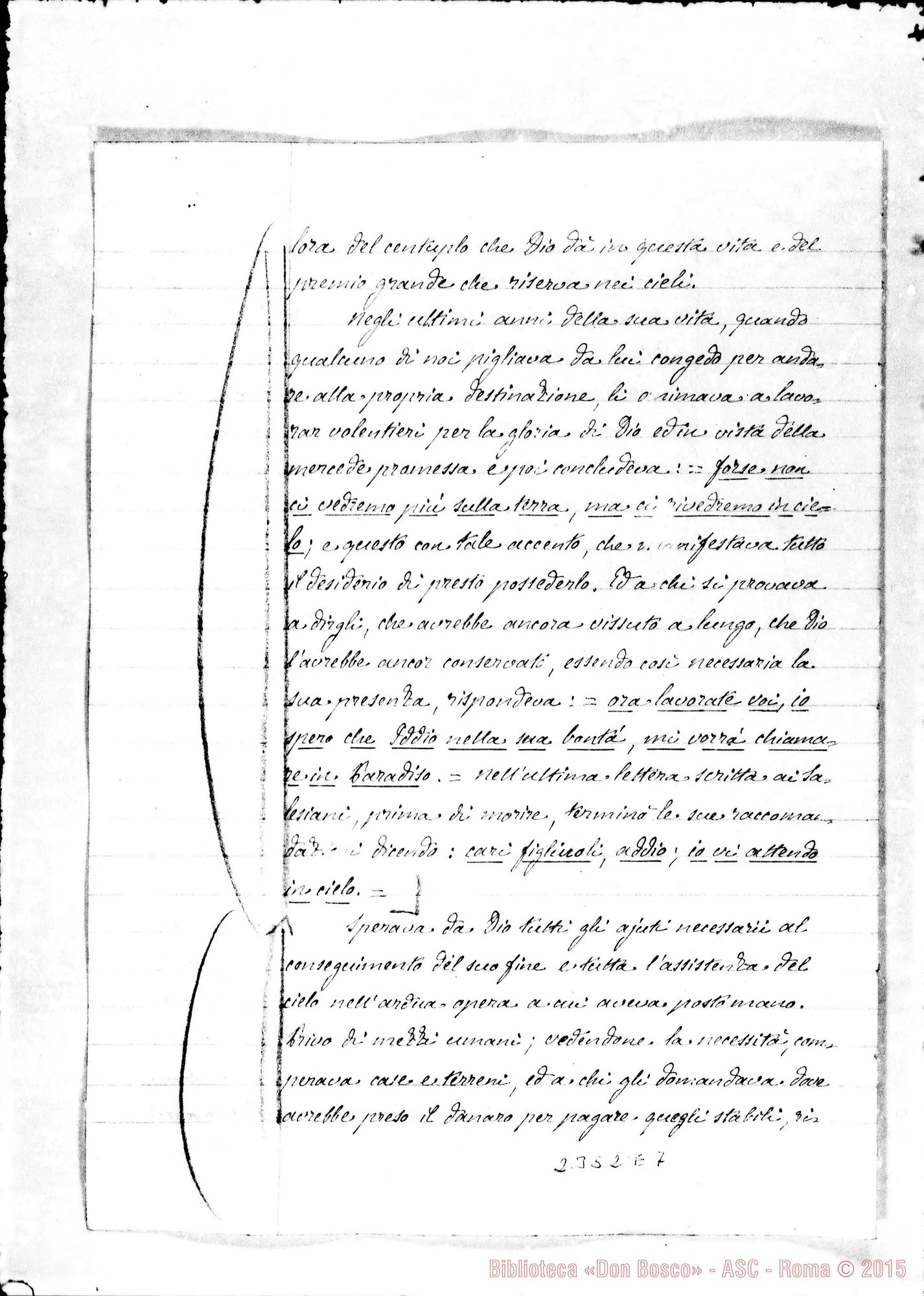 Fotogramma E 7 — Franciscus Dalmazzo