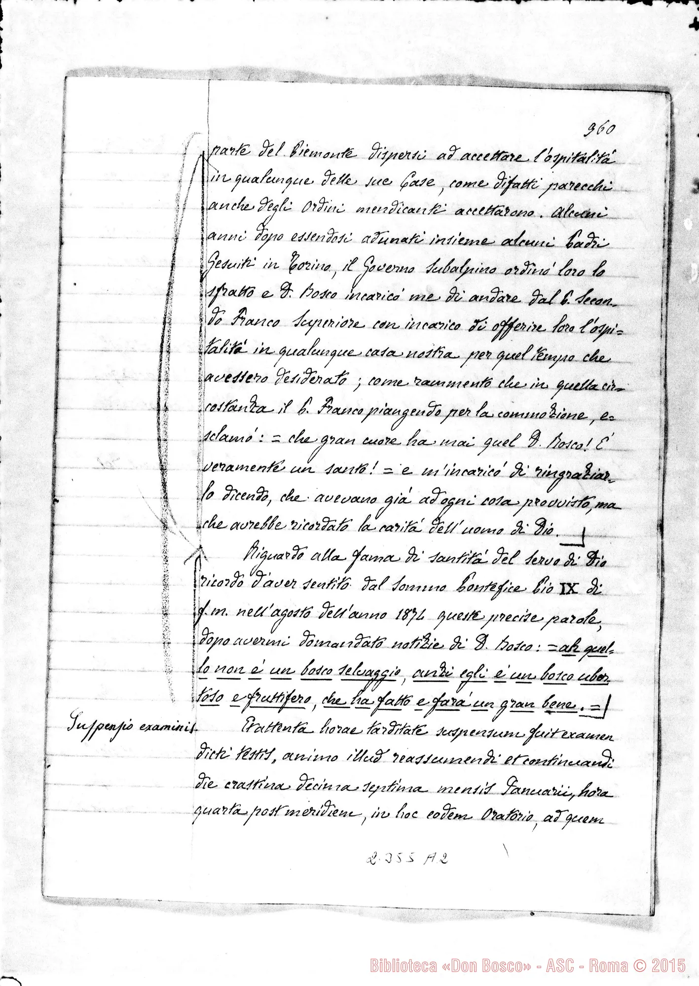 Fotogramma A 2 — Franciscus Dalmazzo