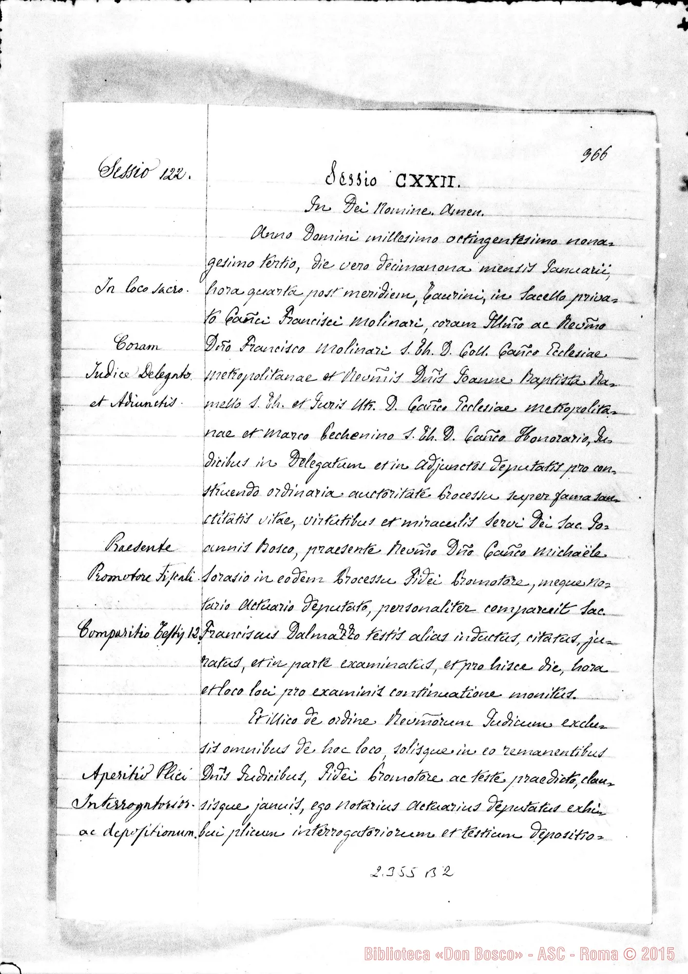Fotogramma B 2 — Franciscus Dalmazzo