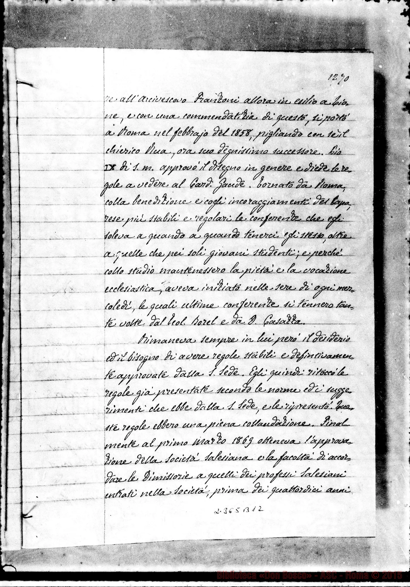 Fotogramma B 12 — Franciscus Cerruti