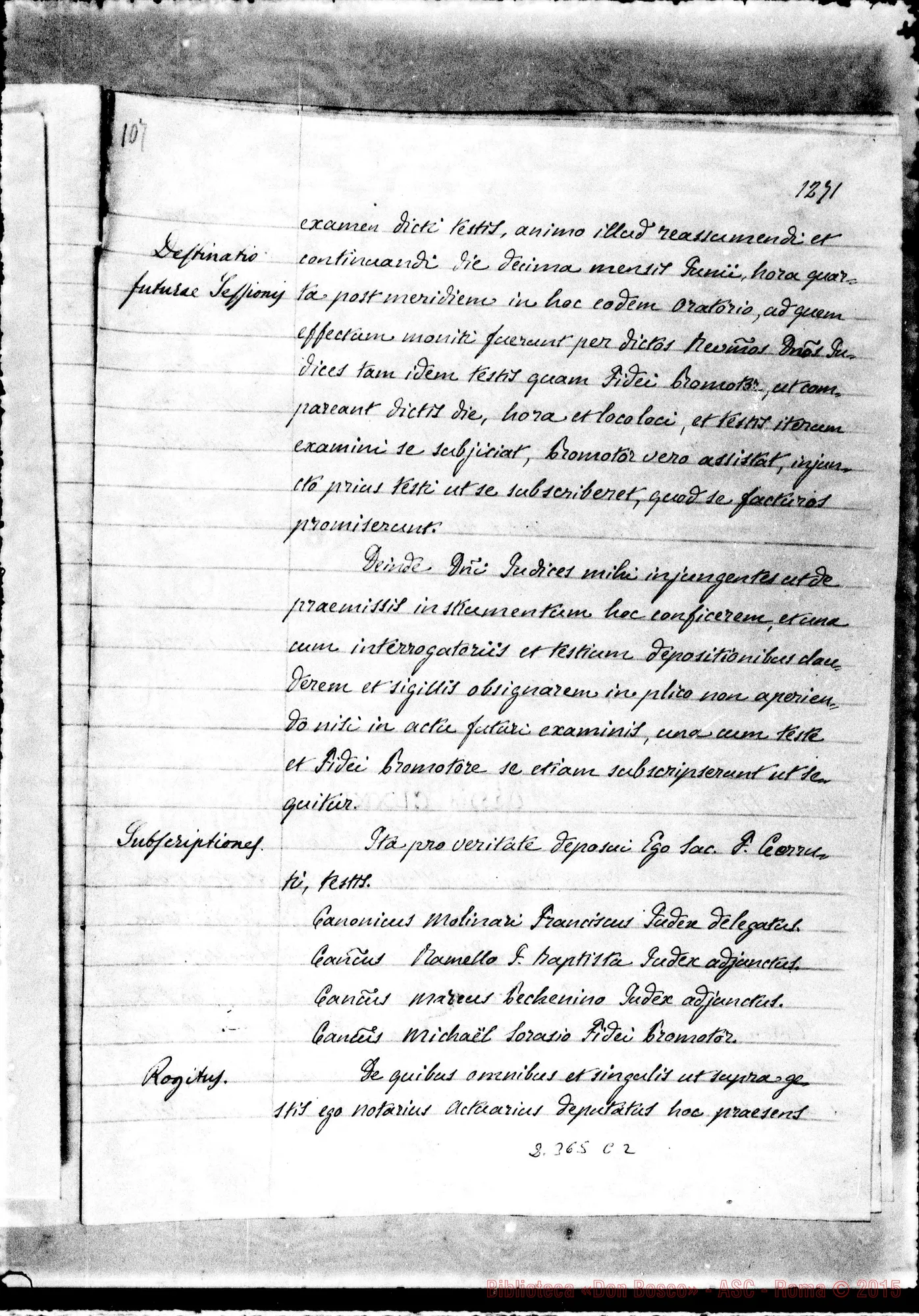 Fotogramma C 2 — Franciscus Cerruti
