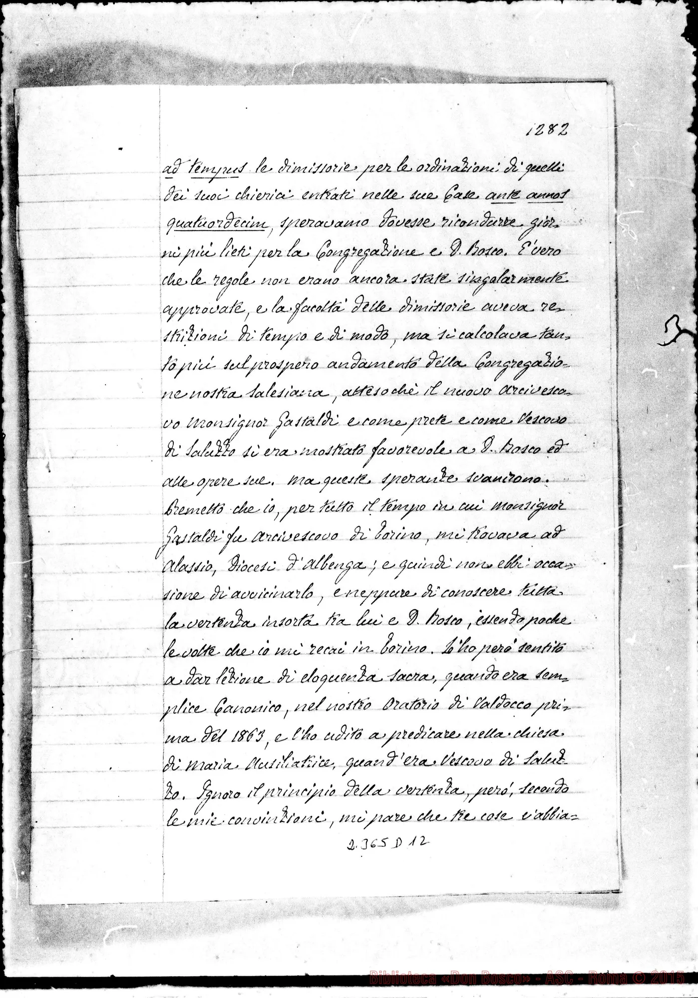 Fotogramma D 12 — Franciscus Cerruti