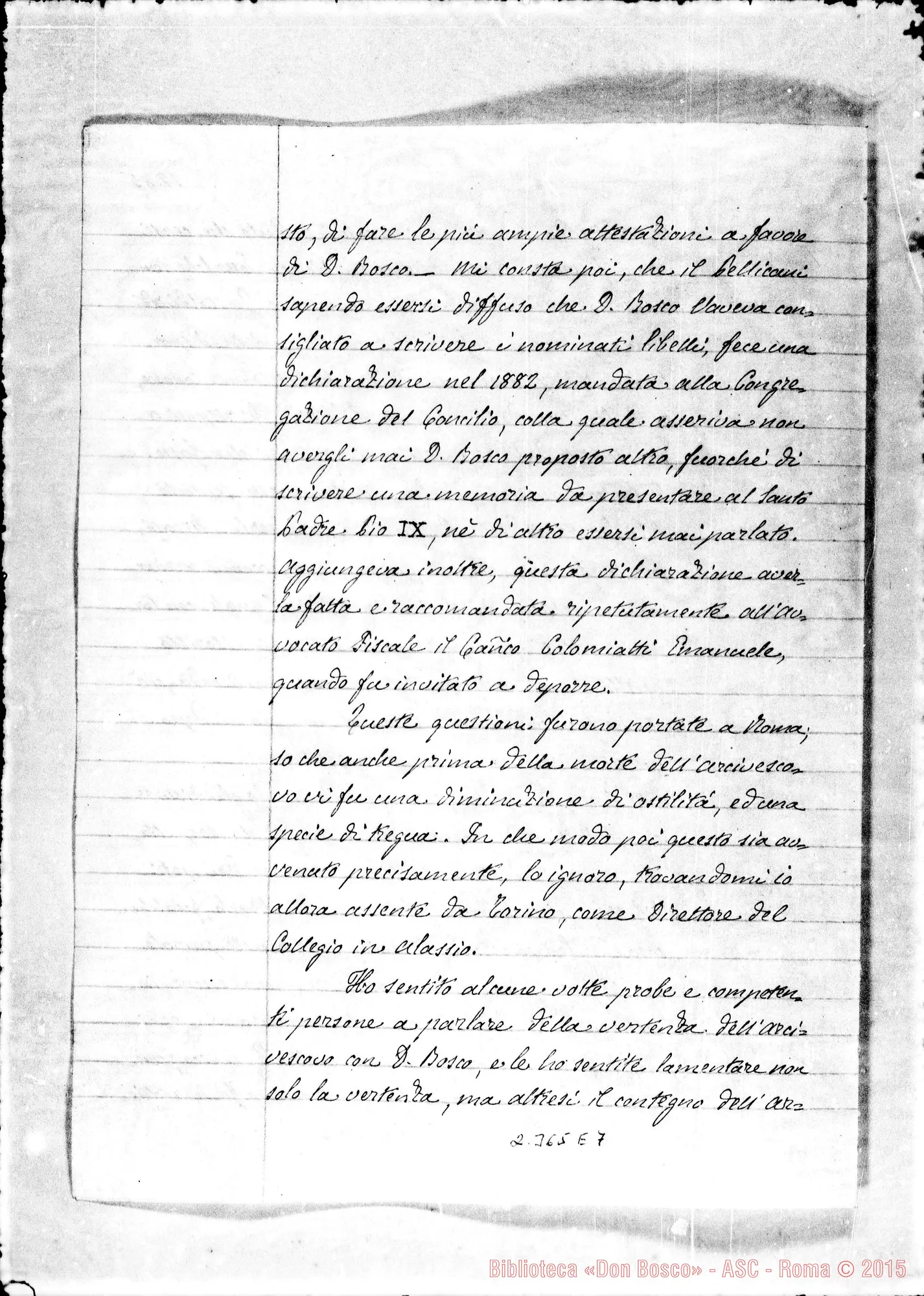 Fotogramma E 7 — Franciscus Cerruti