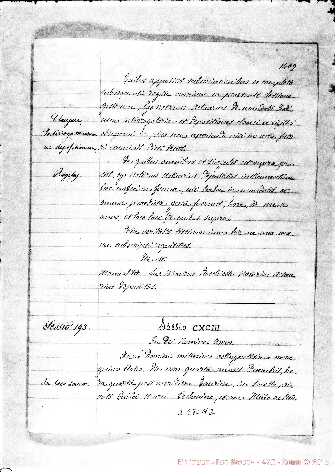 Fotogramma A 2 — Franciscus Cerruti