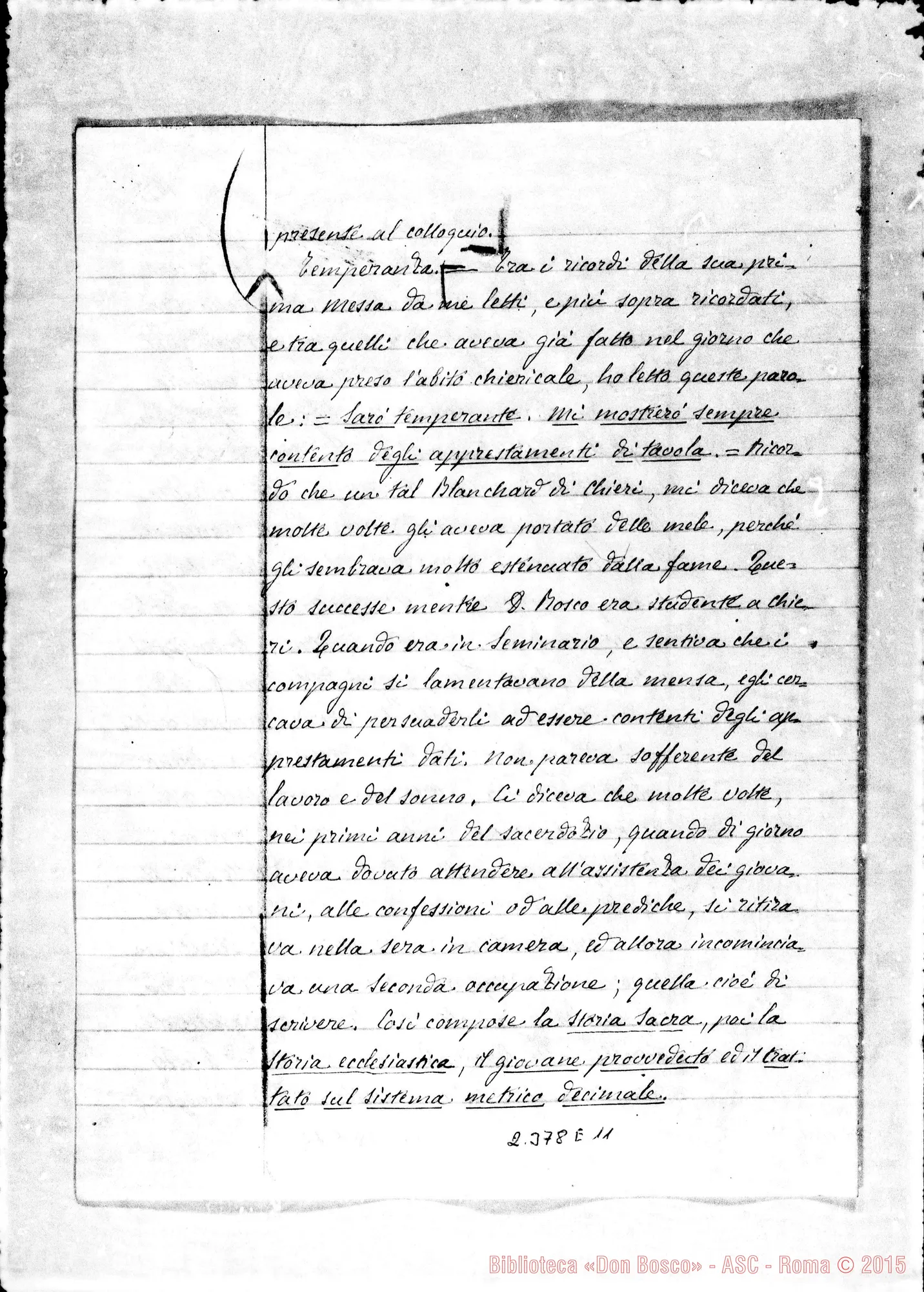 Fotogramma E 11