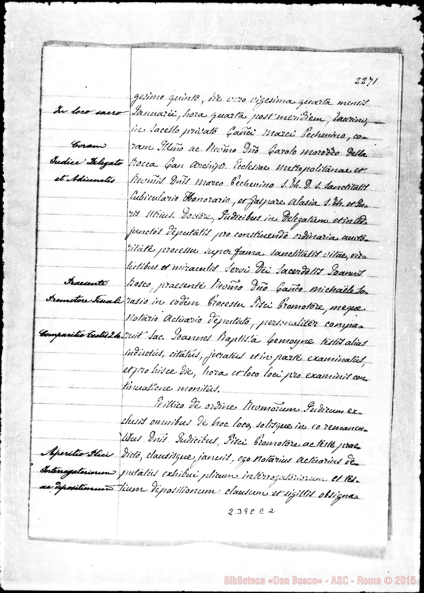Fotogramma E 2 — Joannes Baptista Lemoyne (continua)
