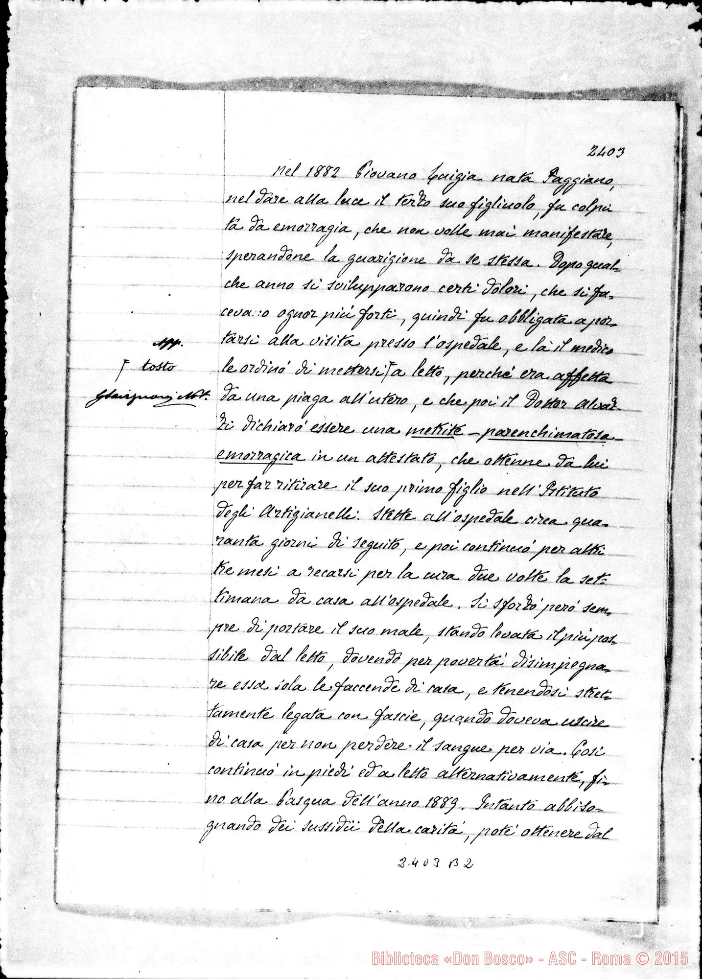 Fotogramma B 2 — Joannes Baptista Lemoyne (continua)