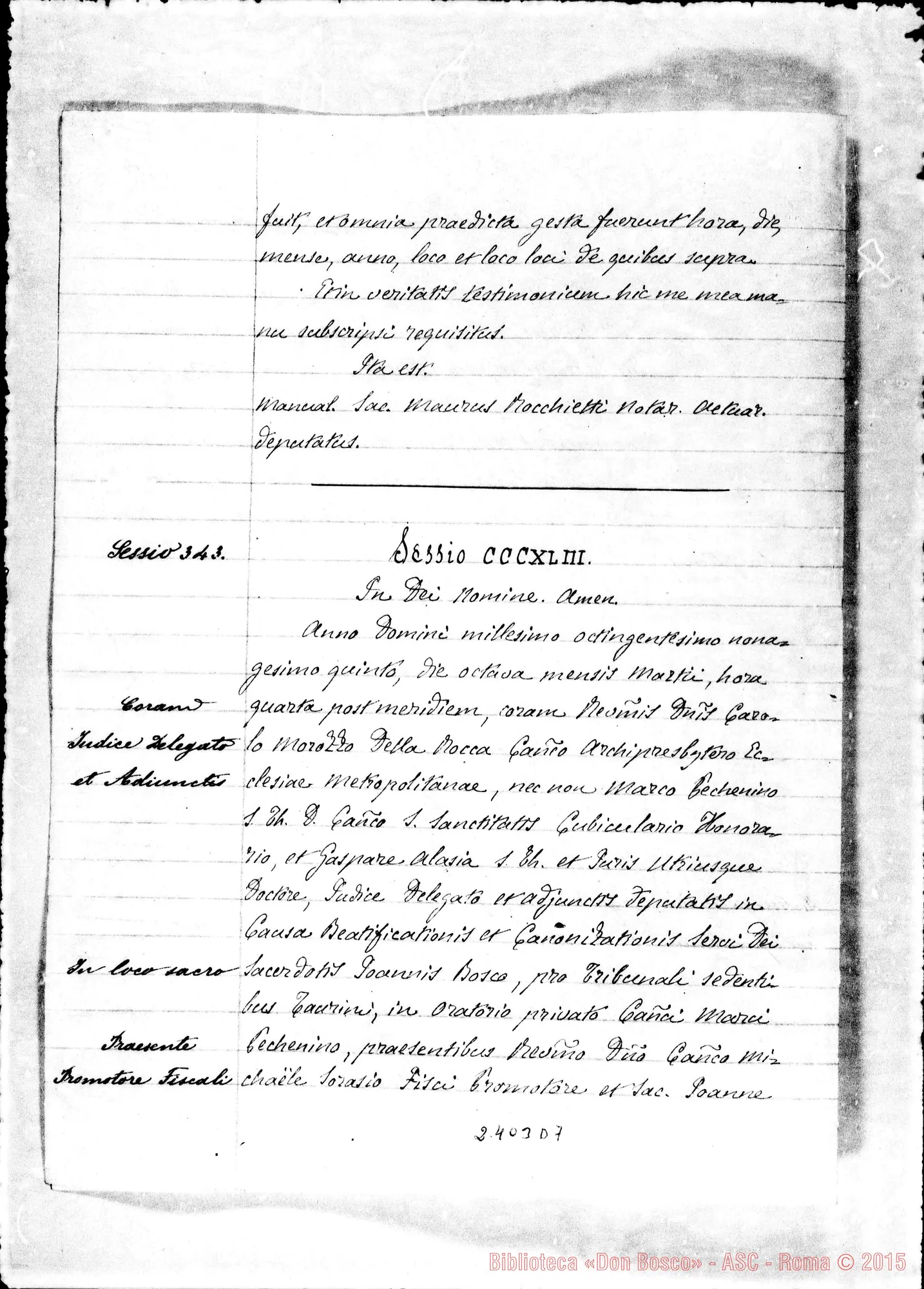 Fotogramma D 7 — Joannes Baptista Lemoyne (continua)