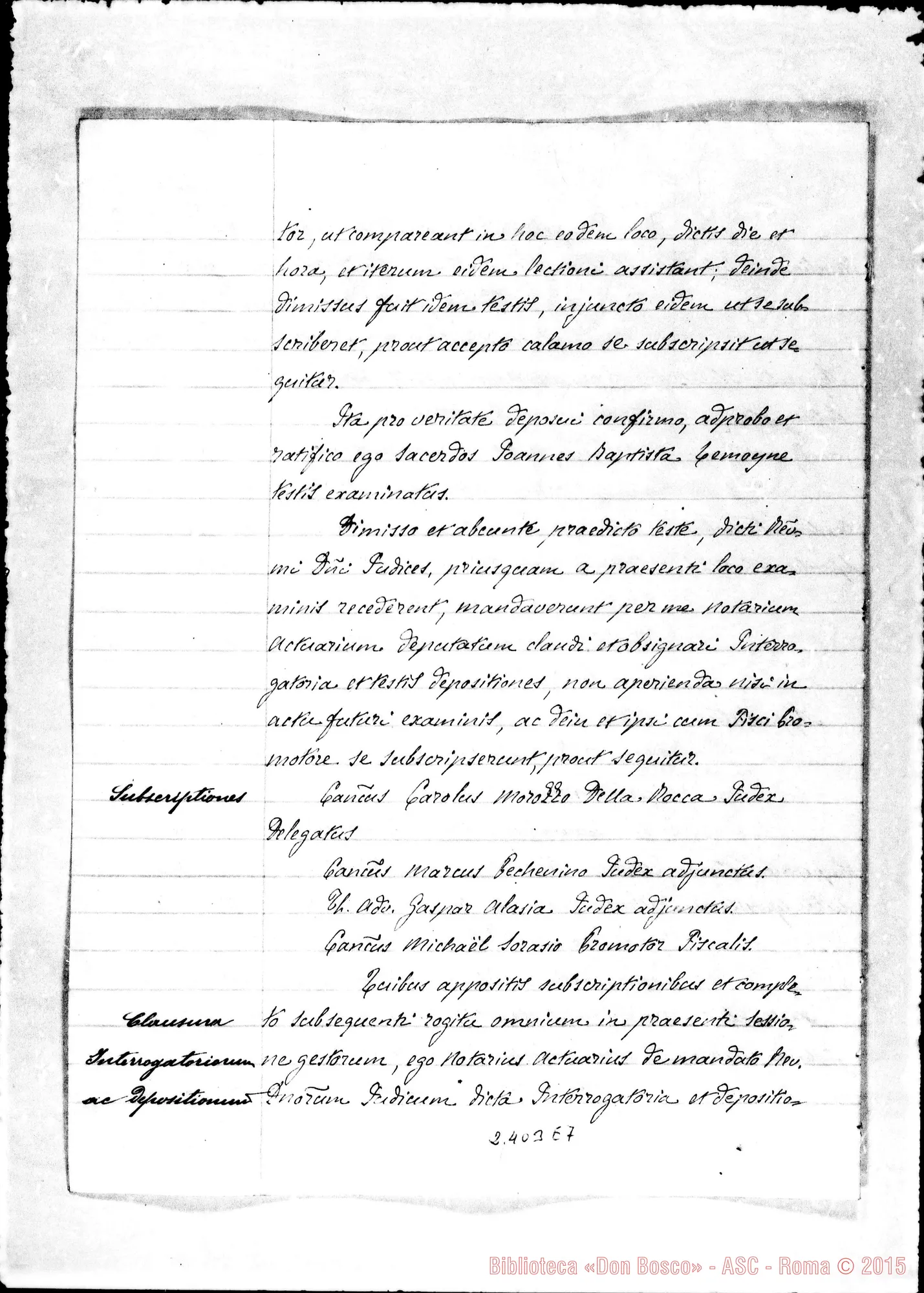 Fotogramma E 7 — Joannes Baptista Lemoyne (continua)