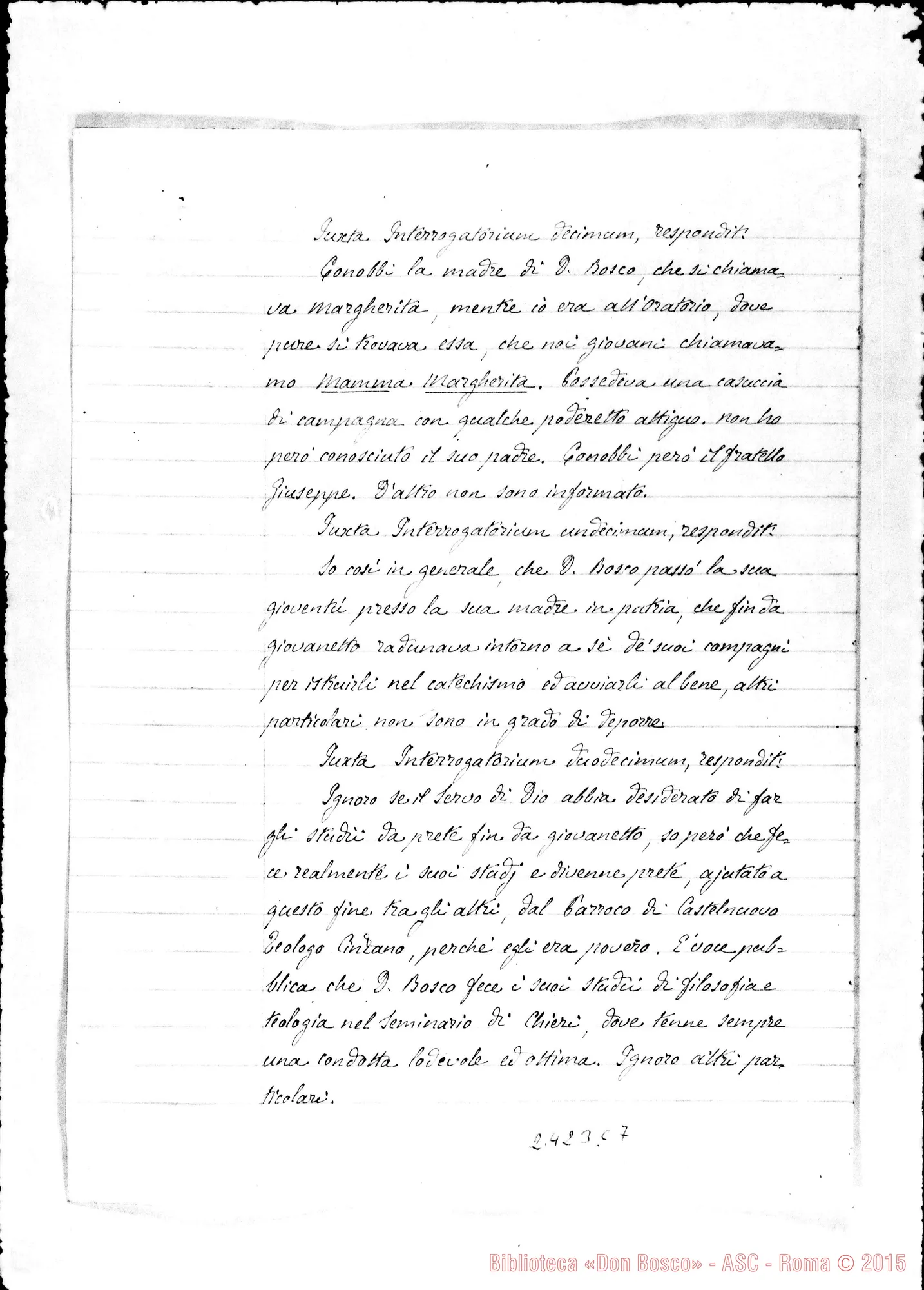 Fotogramma C 7 — Domenico Bongioanni