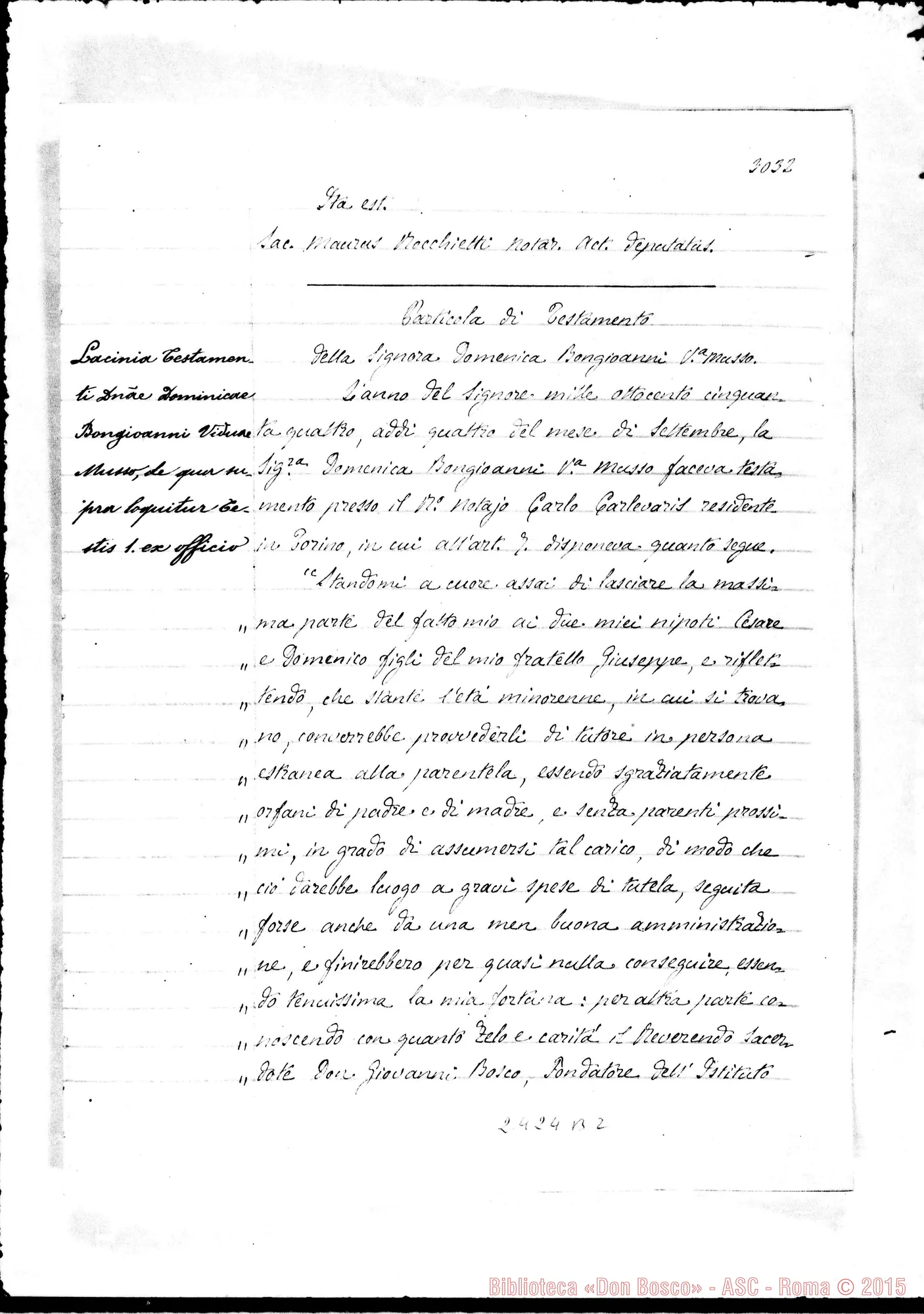 Fotogramma B 2 — Domenico Bongioanni