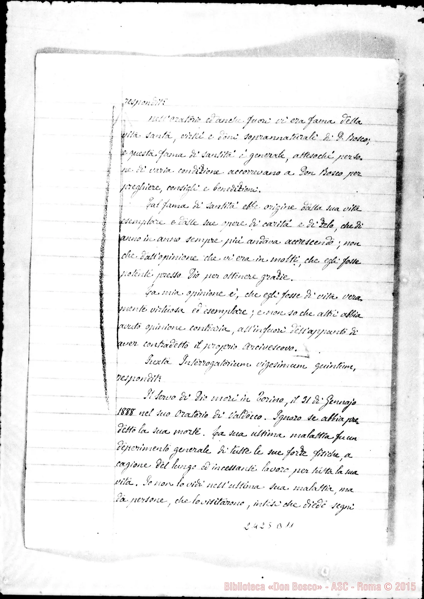 Fotogramma B 11 — Joseph Corno
