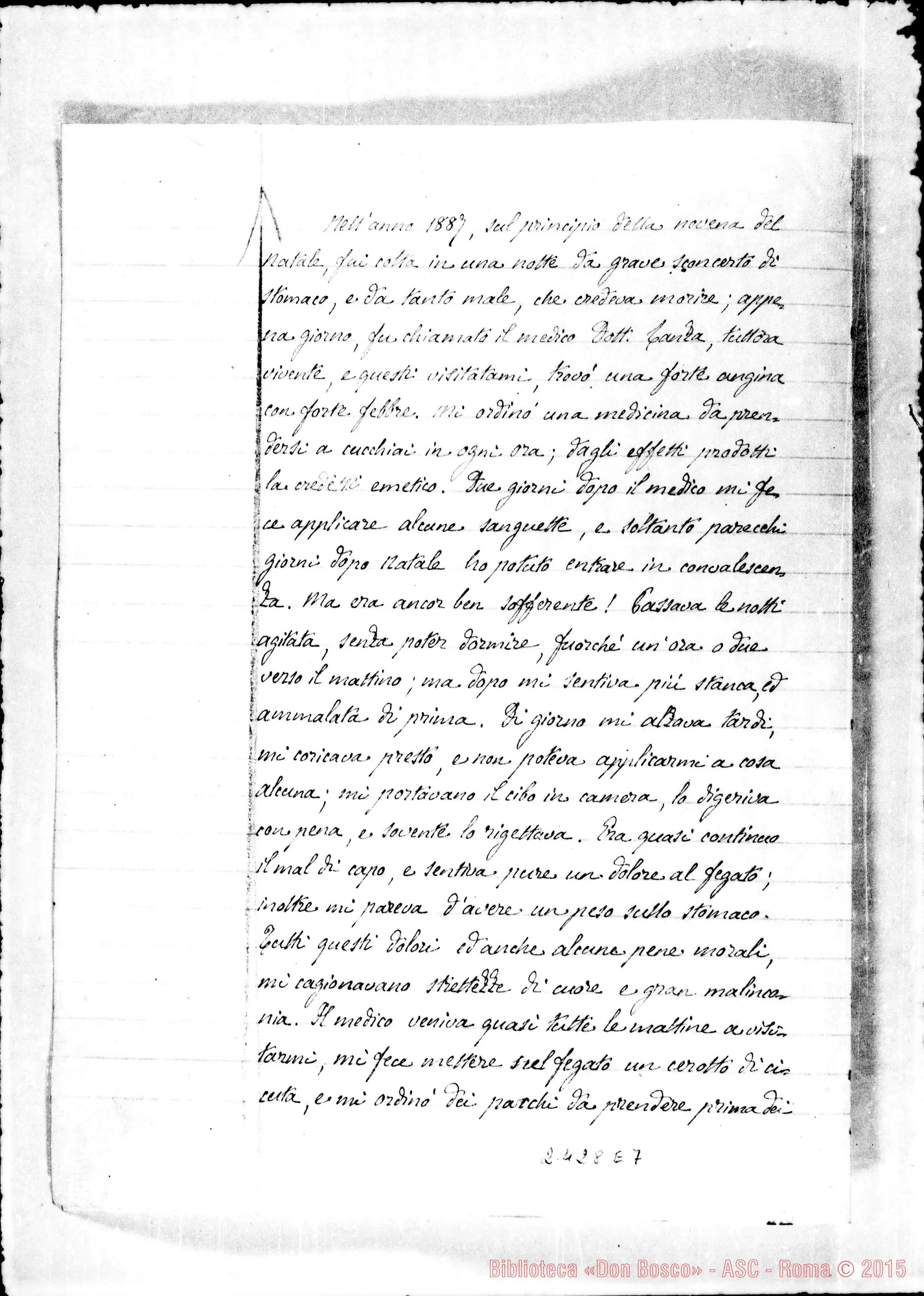 Fotogramma E 7 — Suor Maria Filomena Cravesio