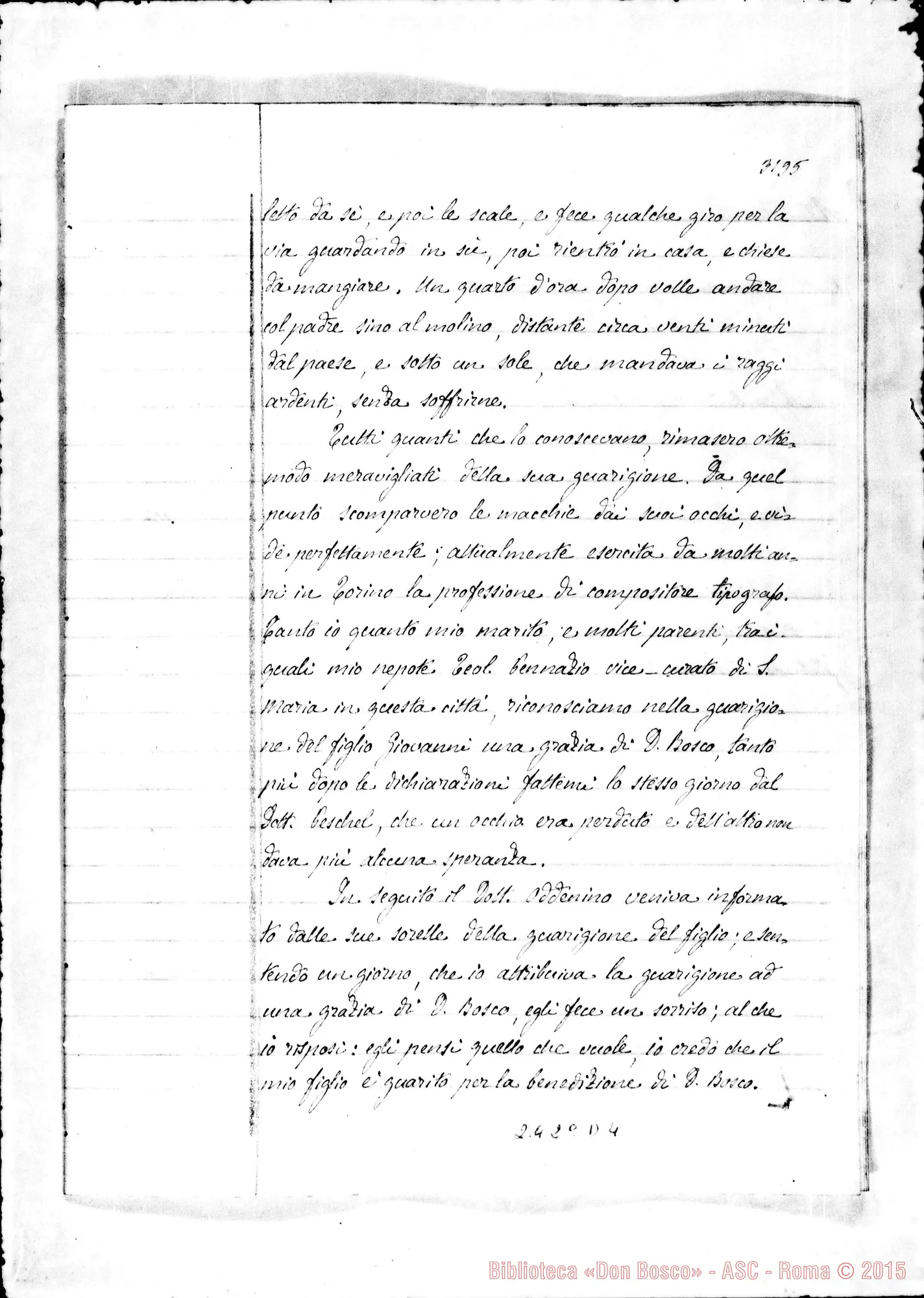 Fotogramma D 4 — Dominica Pennazio