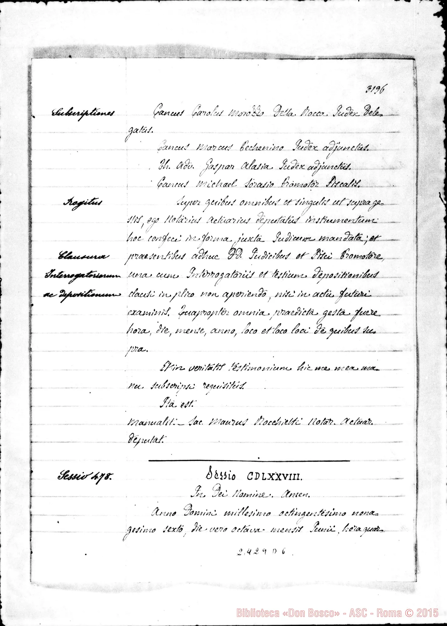 Fotogramma D 6 — Dominica Pennazio