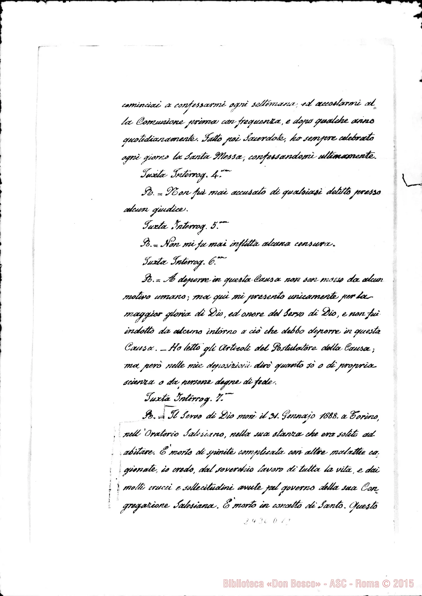 Fotogramma D 12 — Aloysius Piscetta
