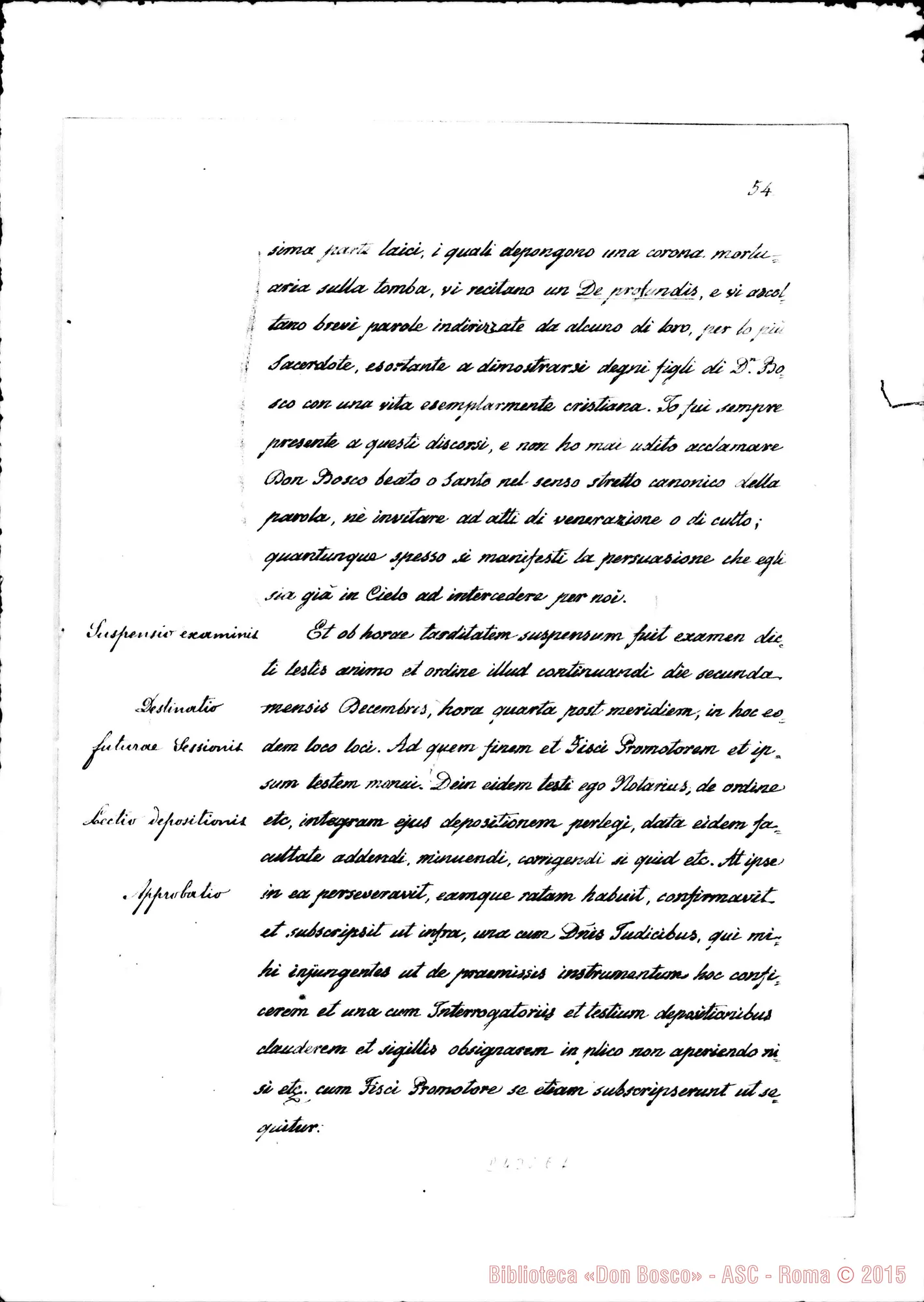 Fotogramma E 7 — Aloysius Piscetta