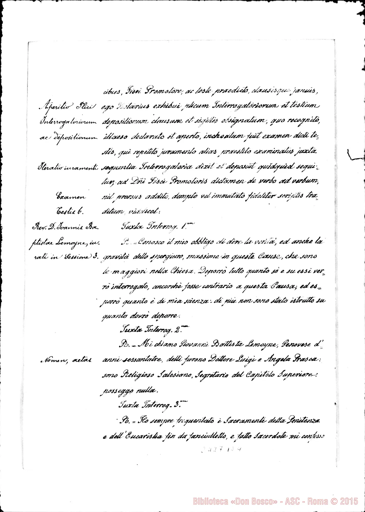 Fotogramma B 4 — Joannes Baptista Lemoyne