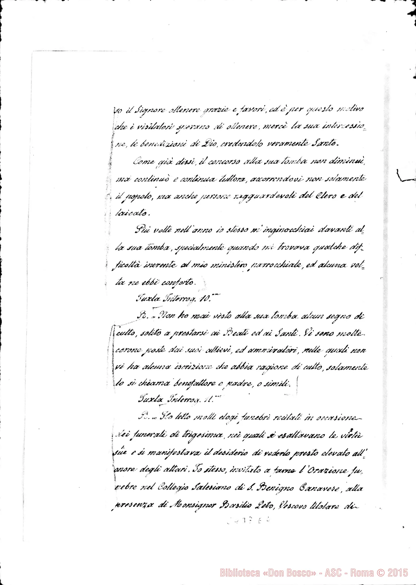 Fotogramma E 4 — Joannes Baptista Piano