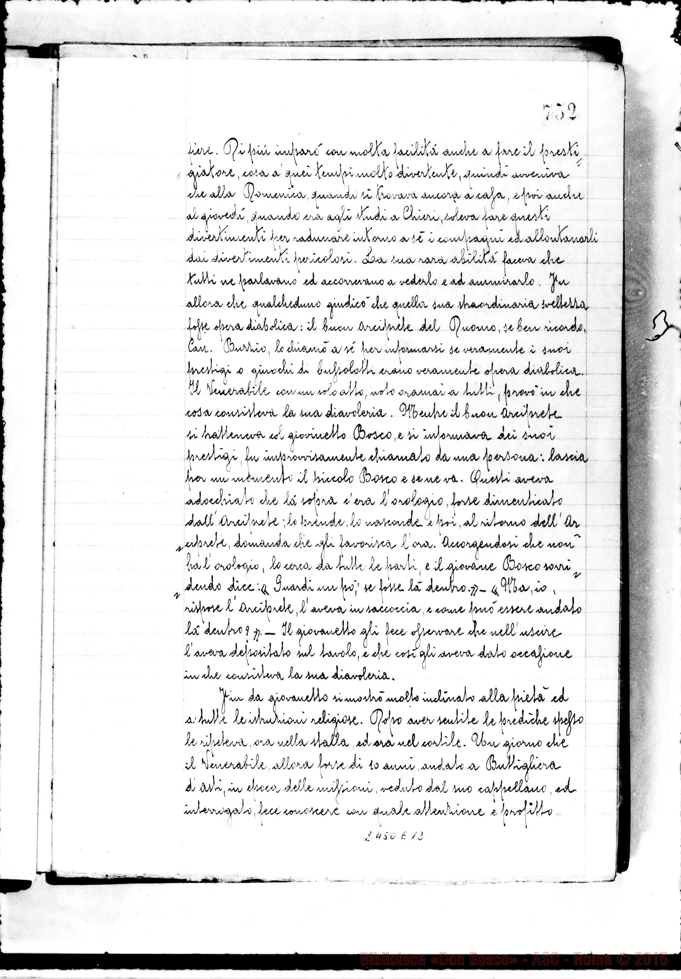 Fotogramma E 12 — Joannes Baptista Francesia