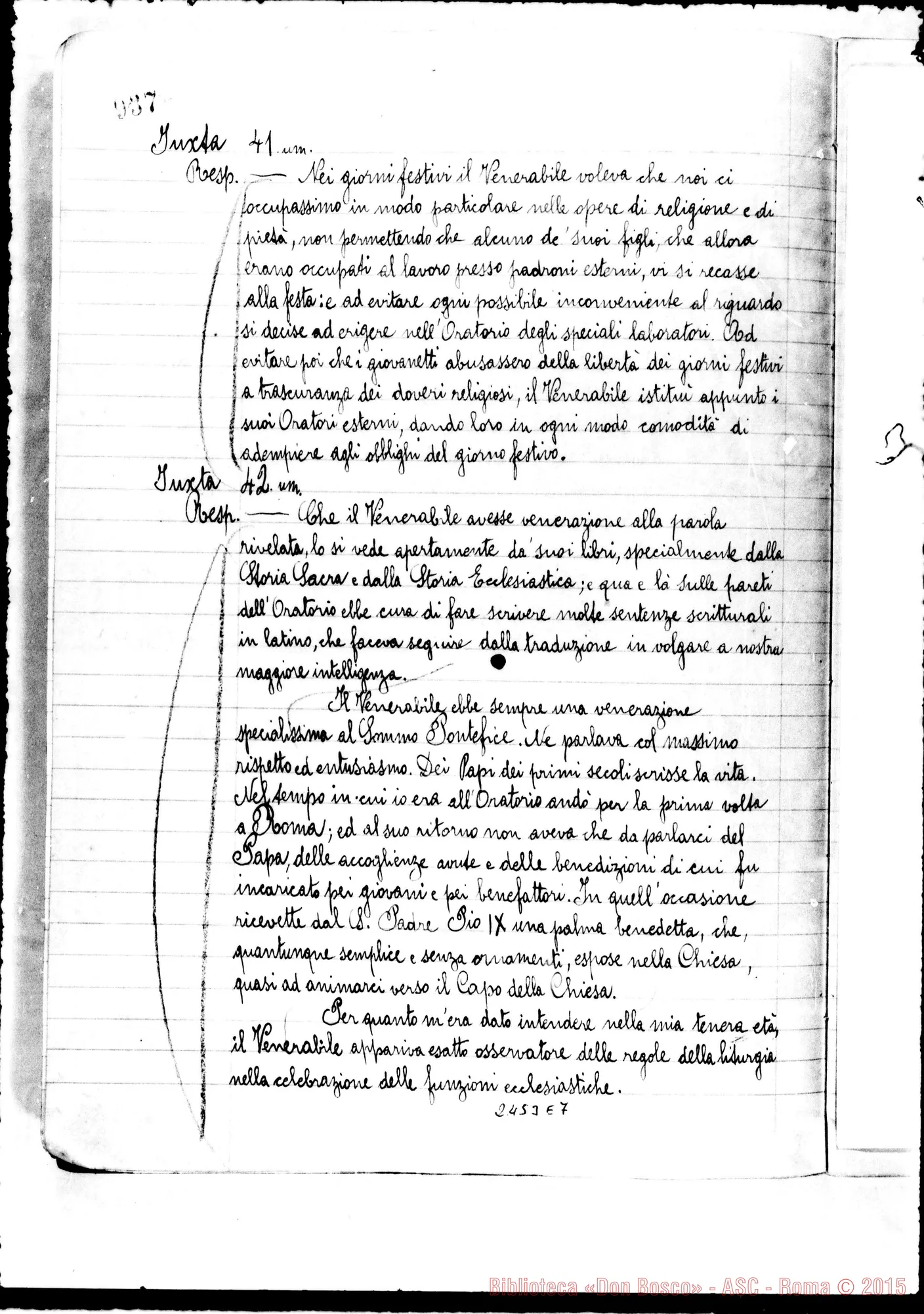 Fotogramma E 7 — Joannes Baptista Piano