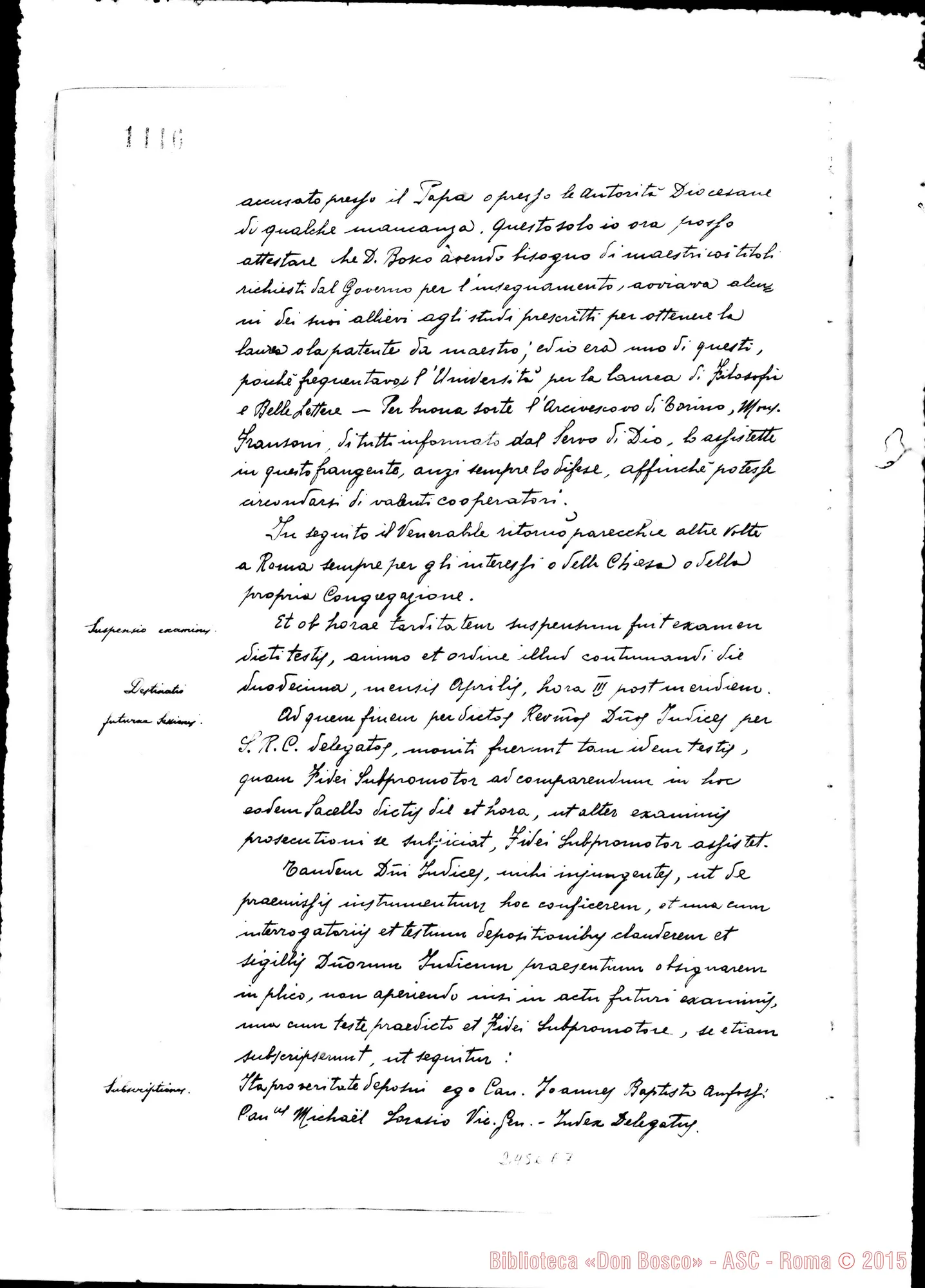 Fotogramma E 7 — Joannes Anfossi
