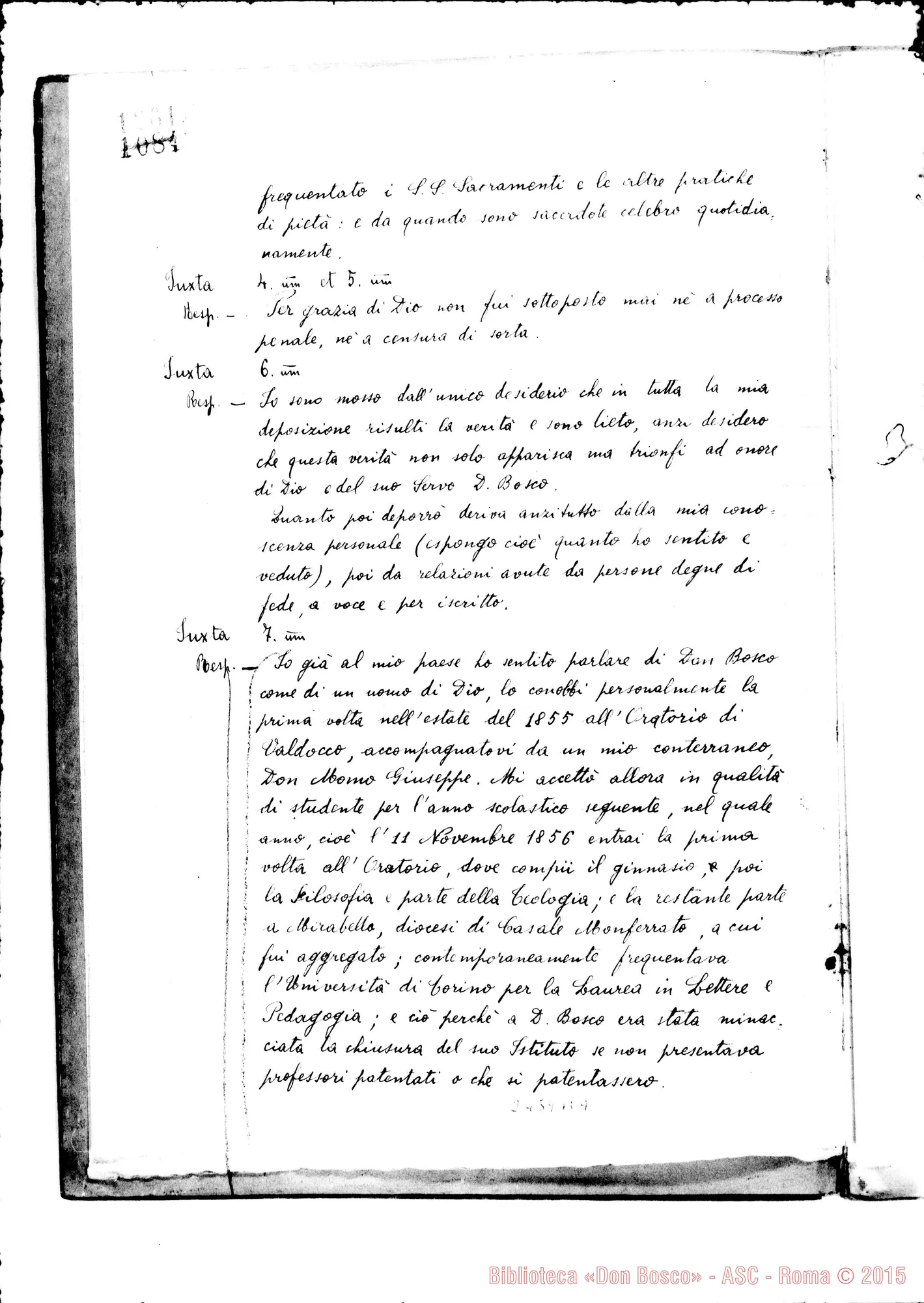 Fotogramma B 9 — Franciscus Cerruti