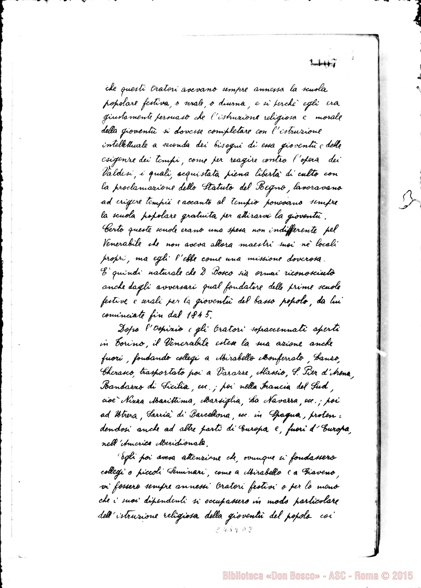 Fotogramma D 8 — Franciscus Cerruti