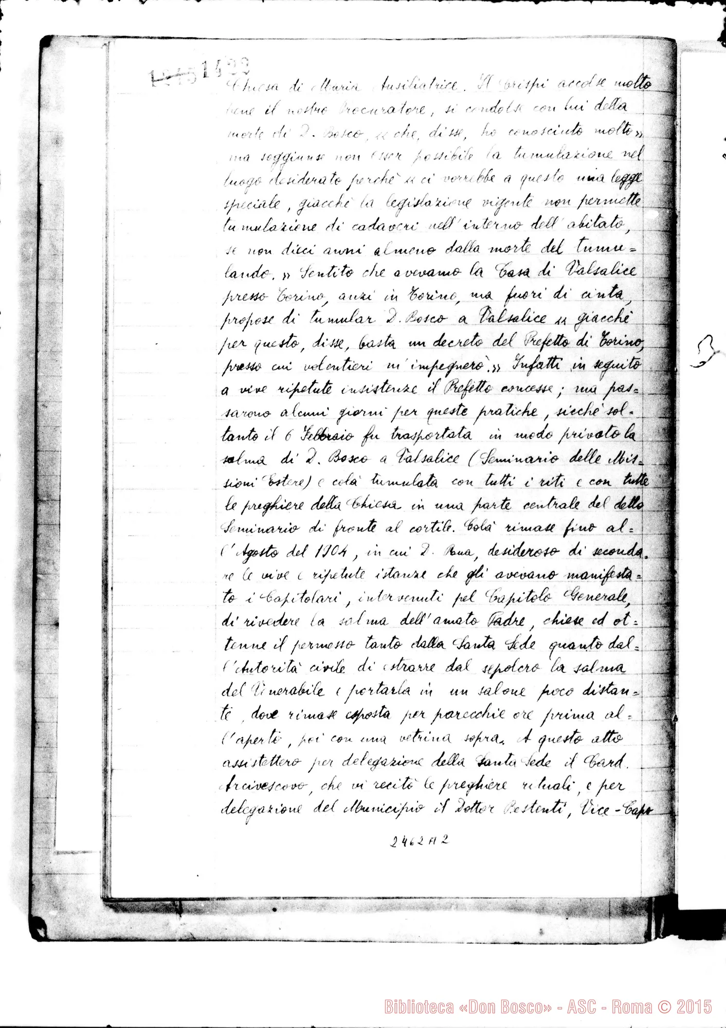Fotogramma A 2 — Franciscus Cerruti