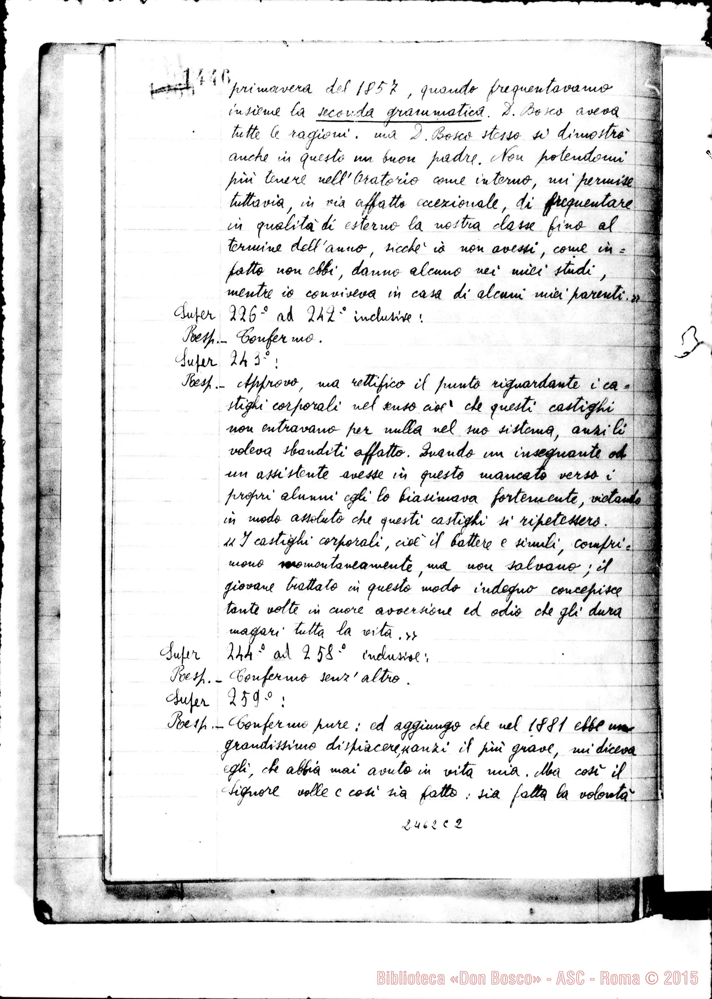 Fotogramma C 2 — Franciscus Cerruti