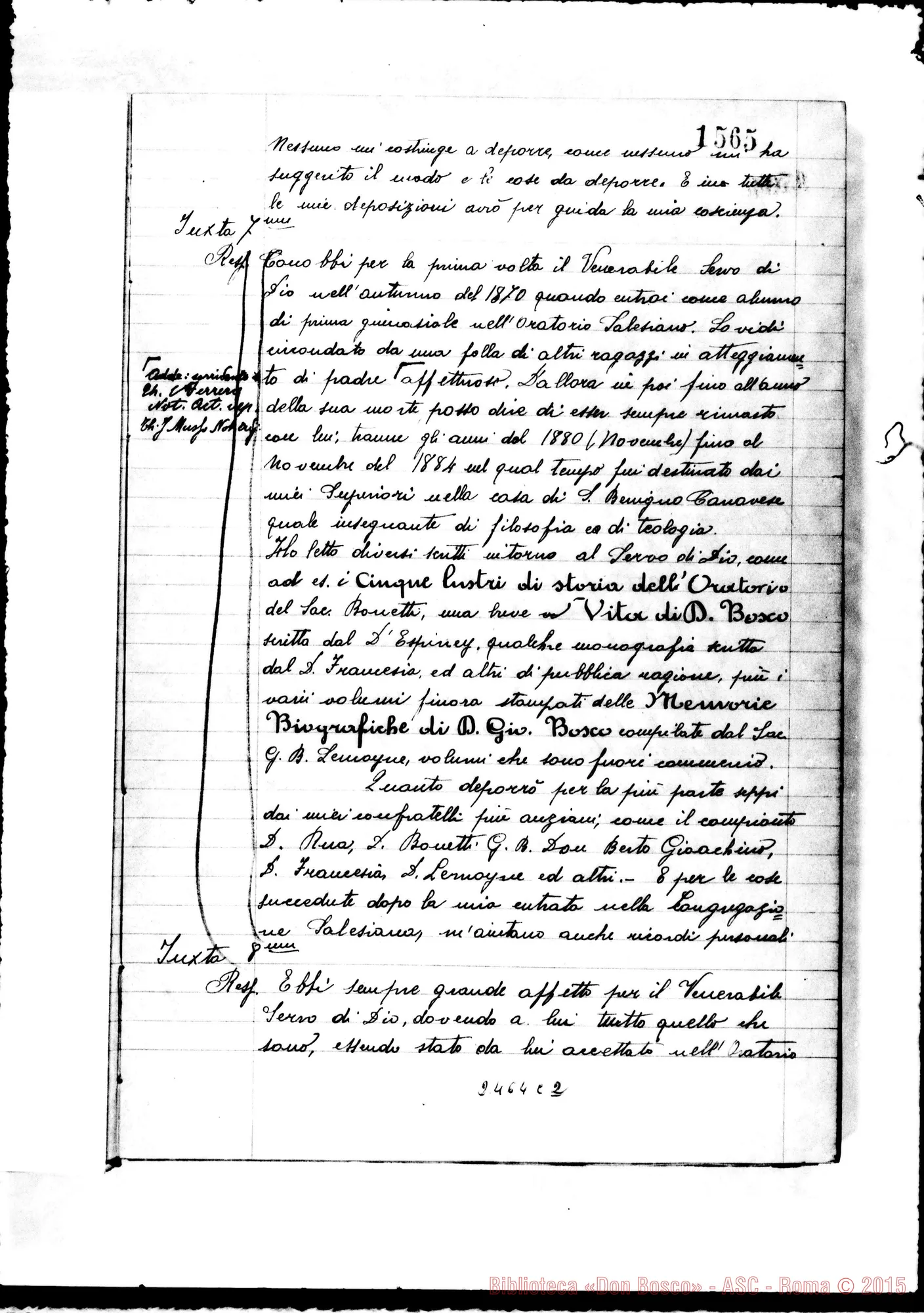 Fotogramma C 2 — Aloysius Piscetta