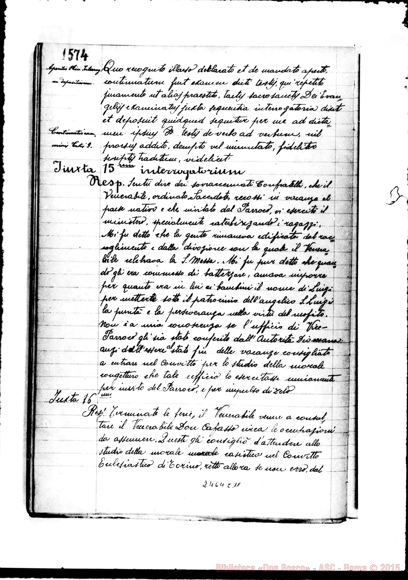 Fotogramma C 11 — Aloysius Piscetta