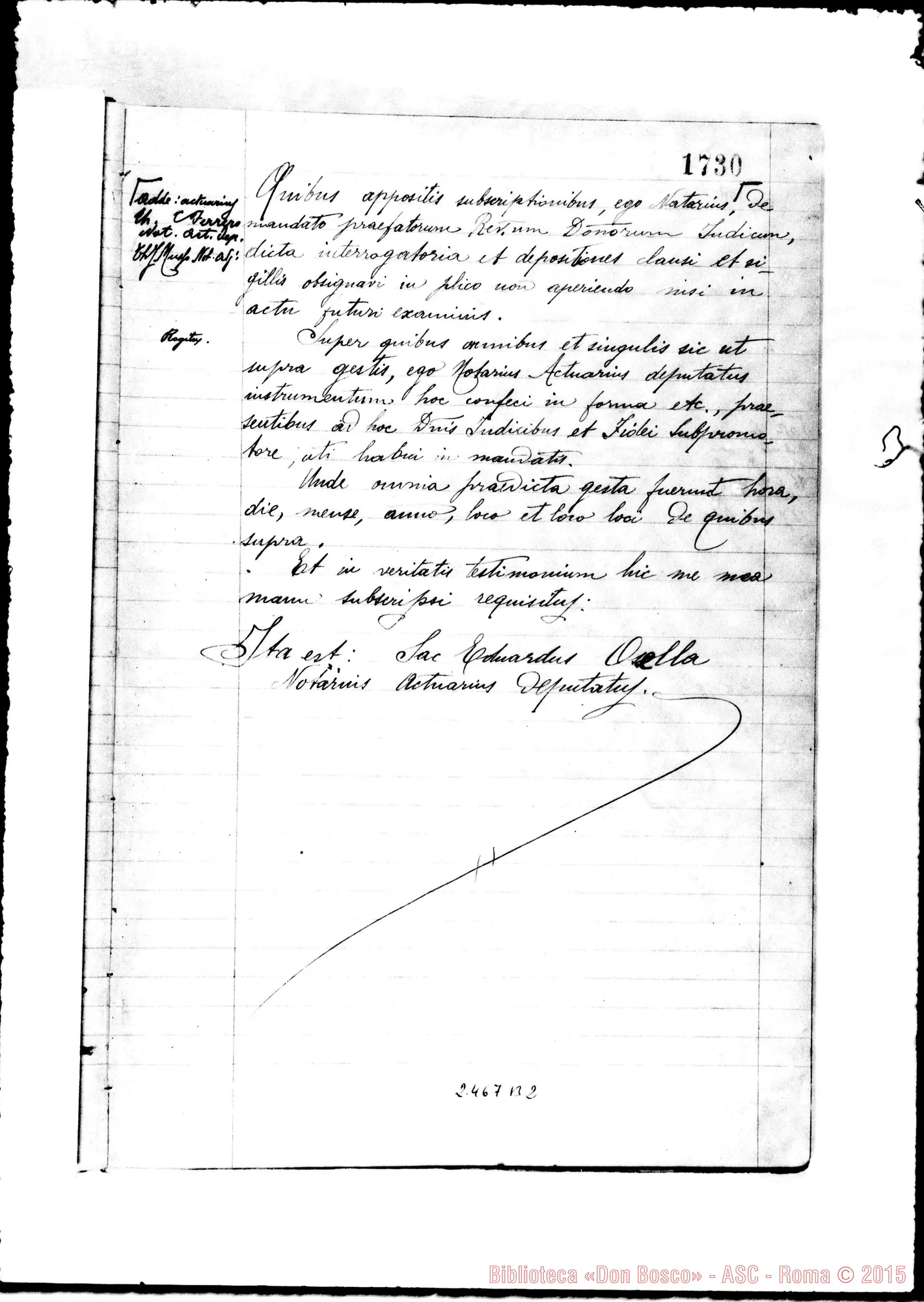 Fotogramma B 2 — Aloysius Piscetta
