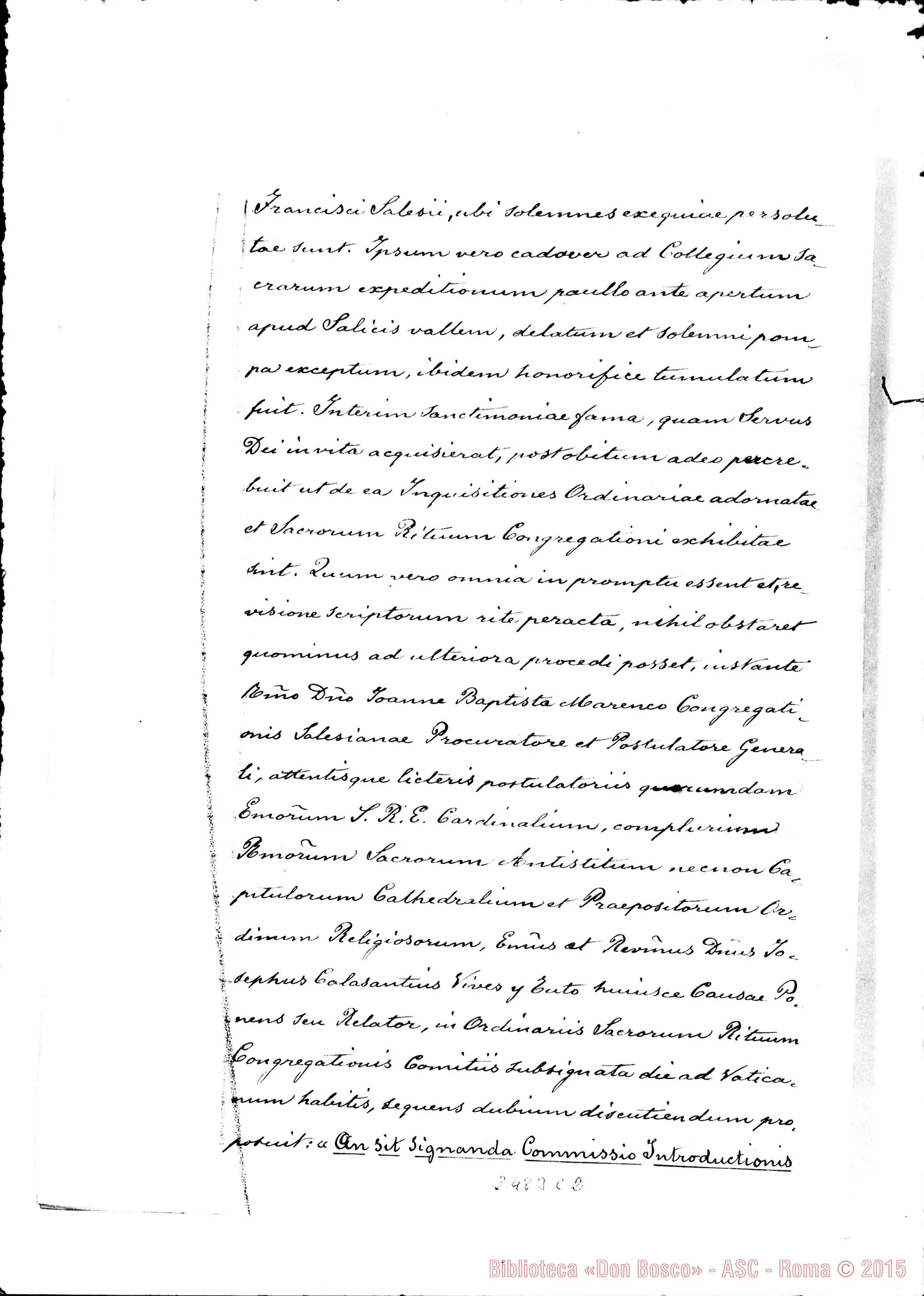 Fotogramma C 2 — Acta Praeliminaria