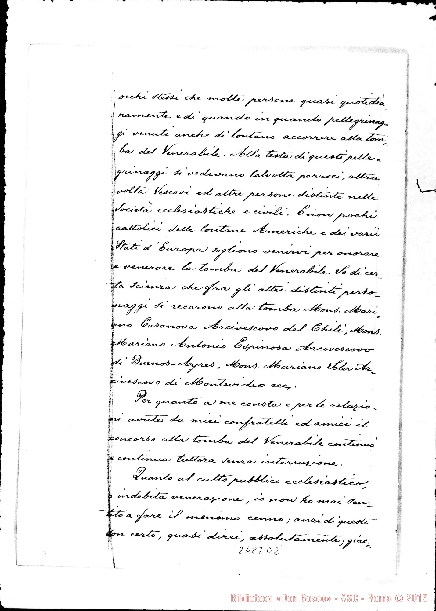 Fotogramma D 2 — Jacobus Costamagna, Episcopus