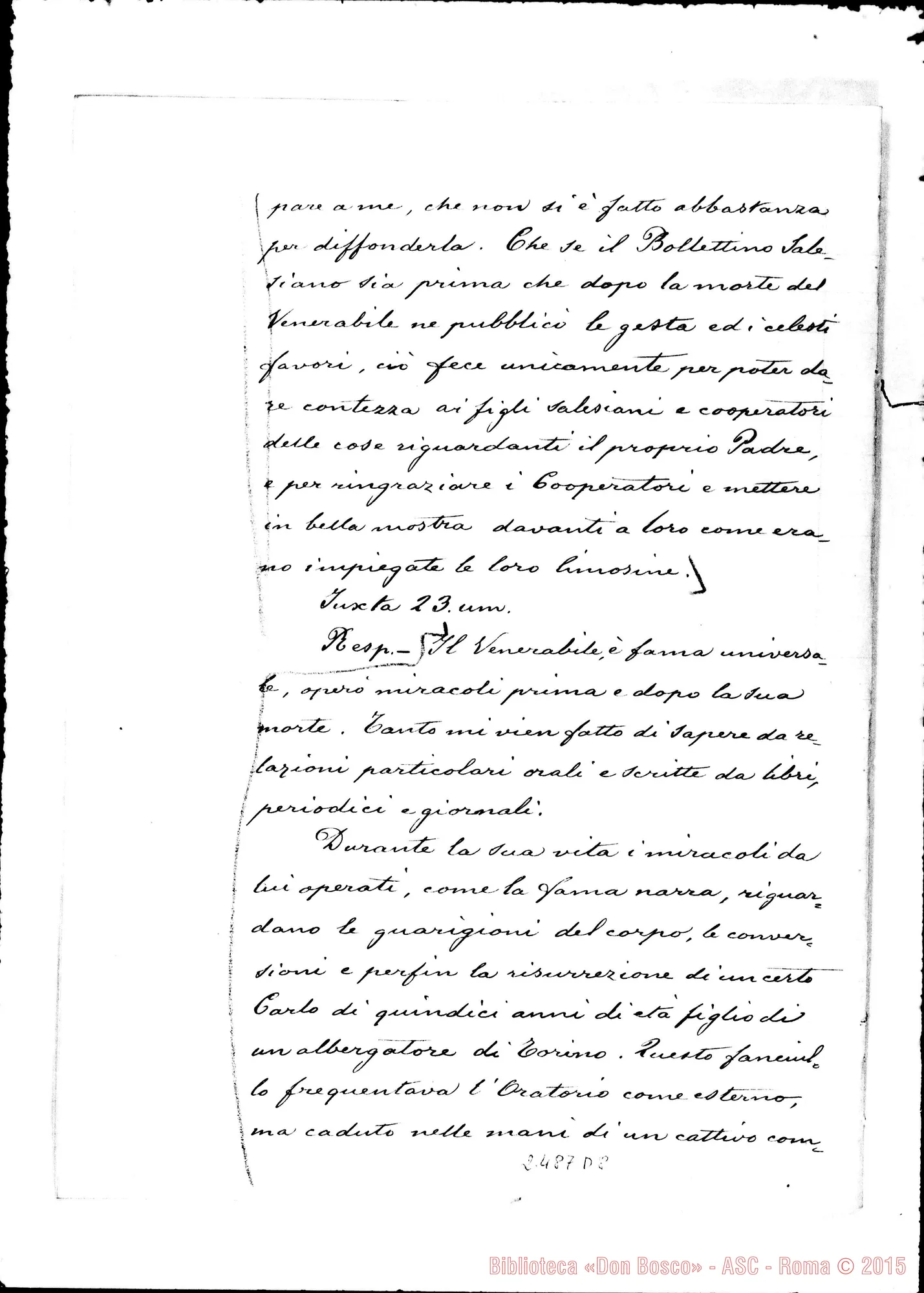 Fotogramma D 8 — Jacobus Costamagna, Episcopus