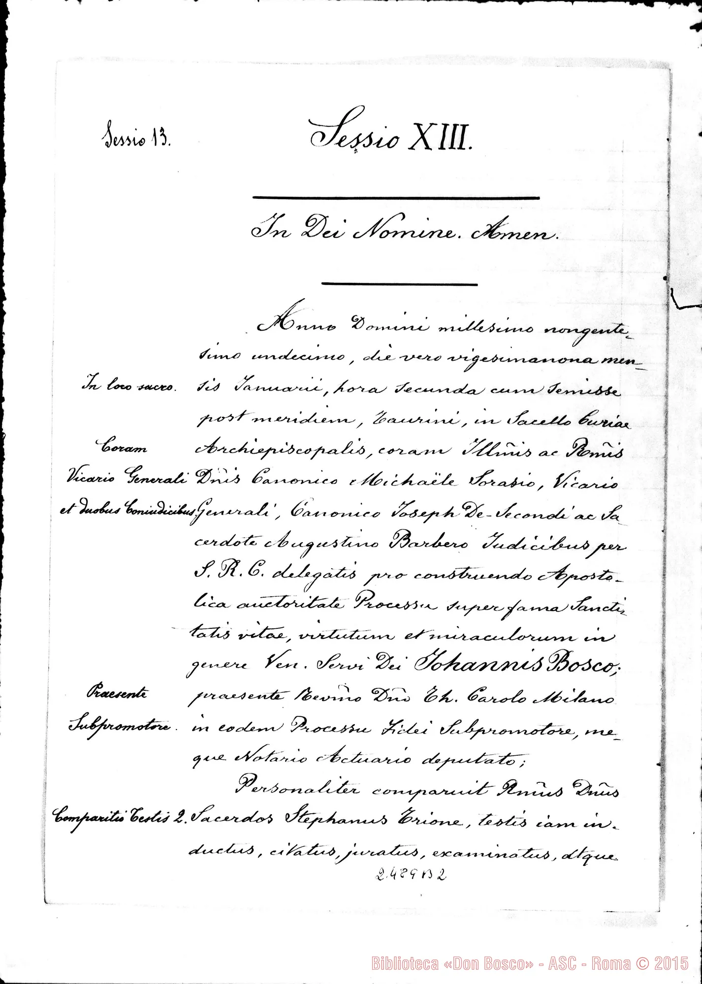 Fotogramma B 2 — Stephanus Trione