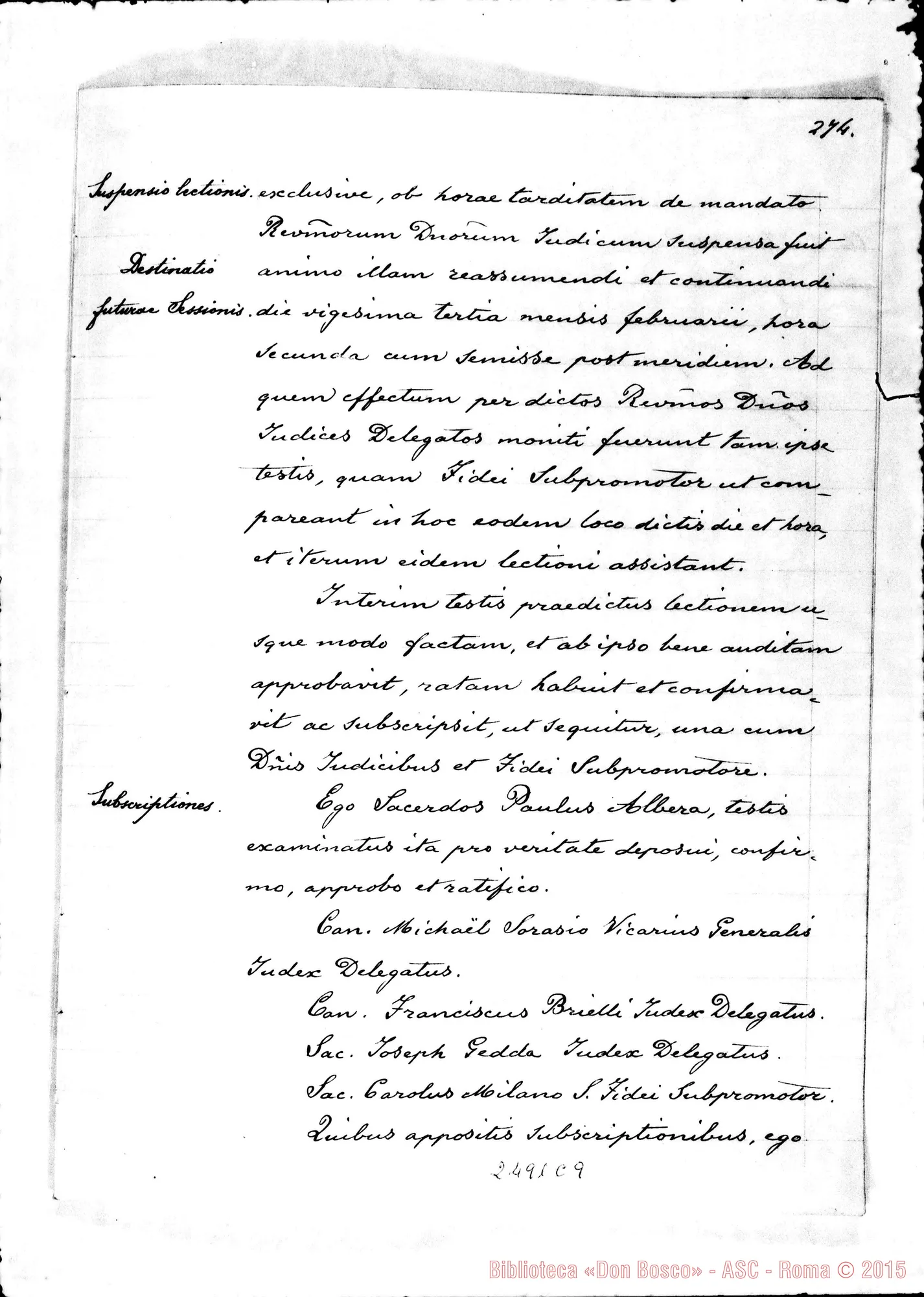 Fotogramma C 9 — Paulus Albera