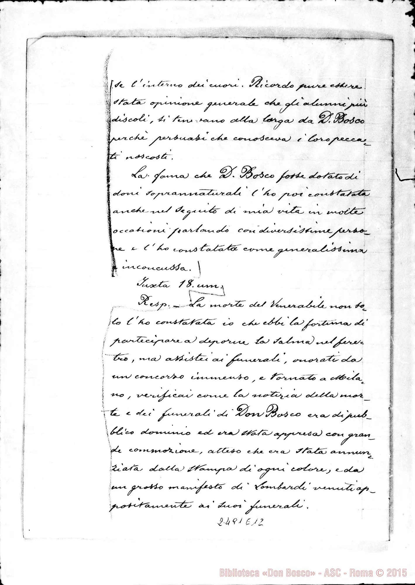 Fotogramma E 12 — Paschalis Morganti, Archiepiscopus