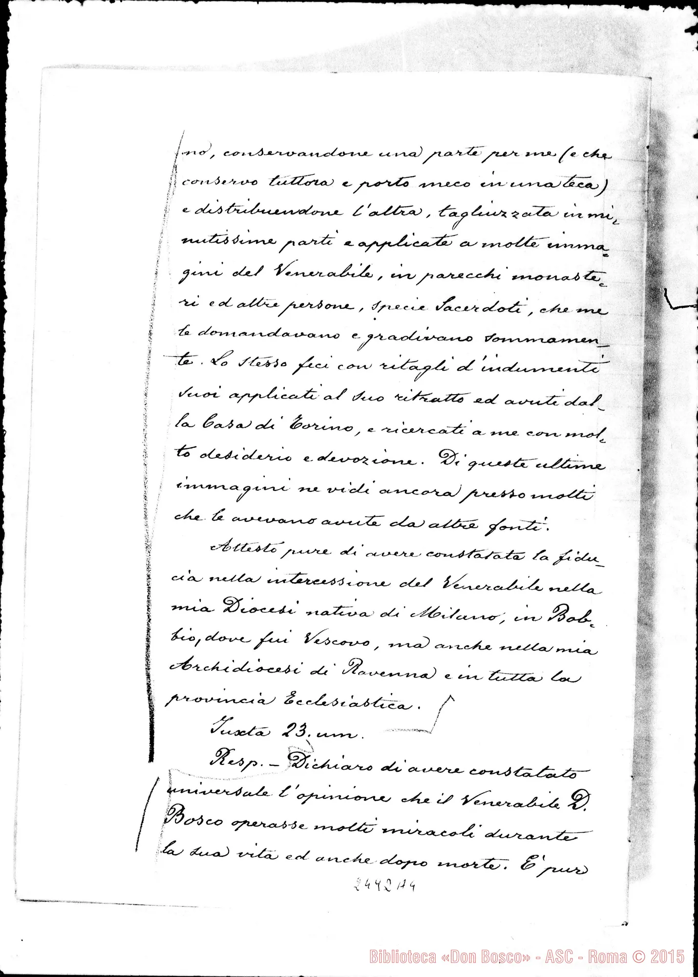 Fotogramma A 4 — Paschalis Morganti, Archiepiscopus