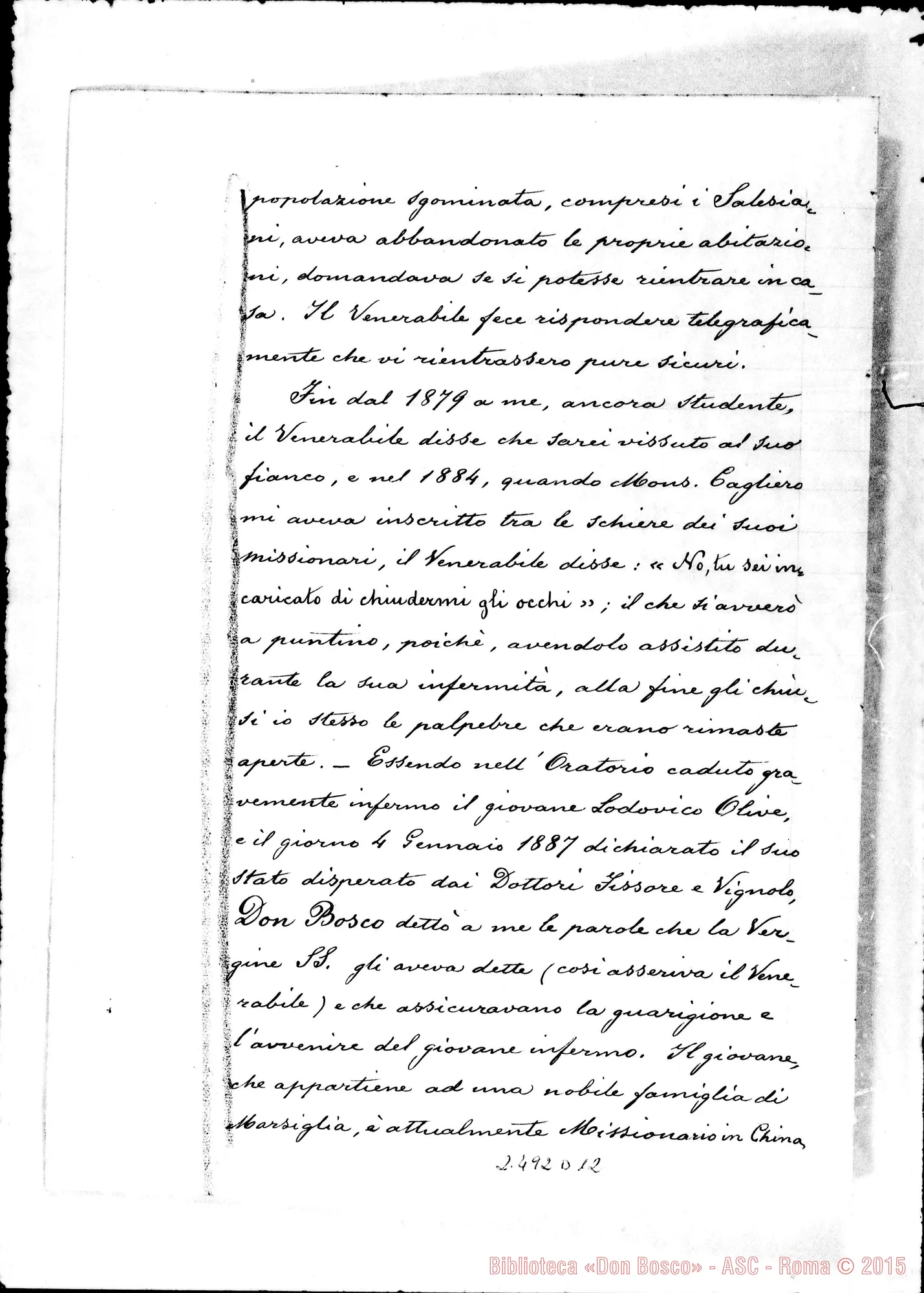 Fotogramma D 12 — Carolus Maria Viglietti