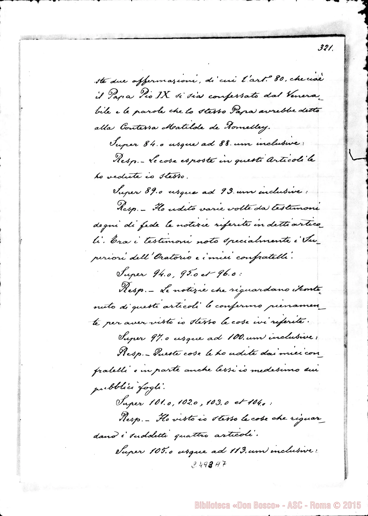 Fotogramma A 7 — Carolus Maria Viglietti