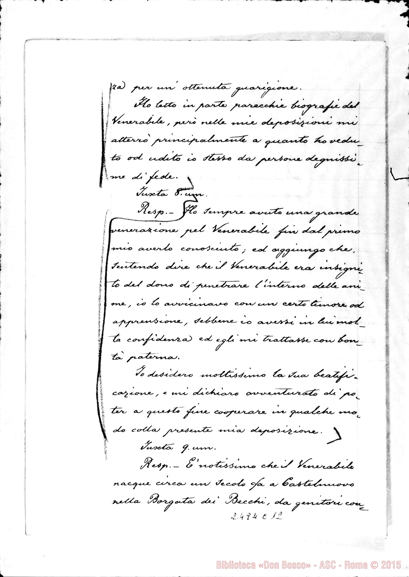 Fotogramma C 12 — Caesar Comes Balbo de Vinadio