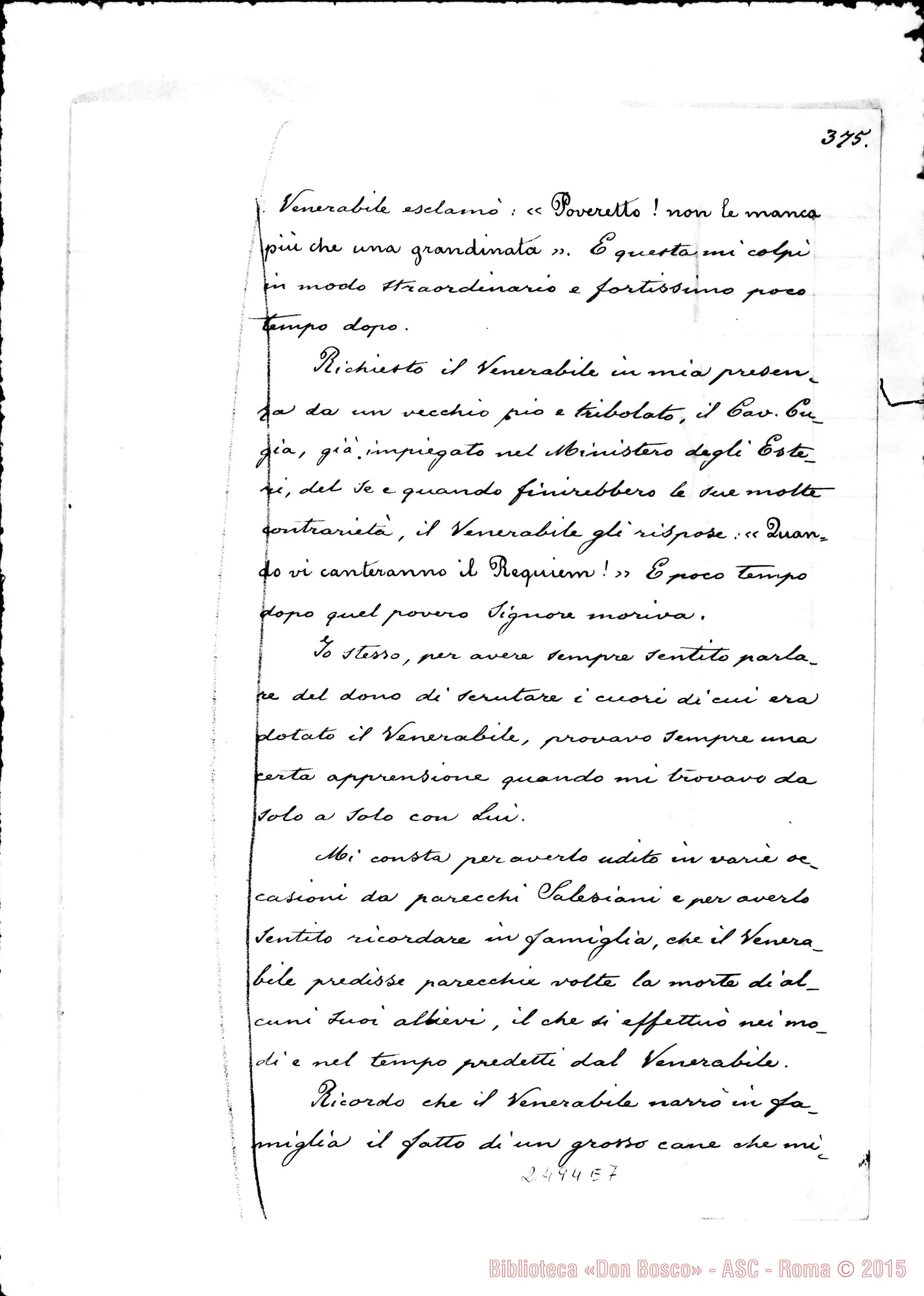 Fotogramma E 7 — Caesar Comes Balbo de Vinadio