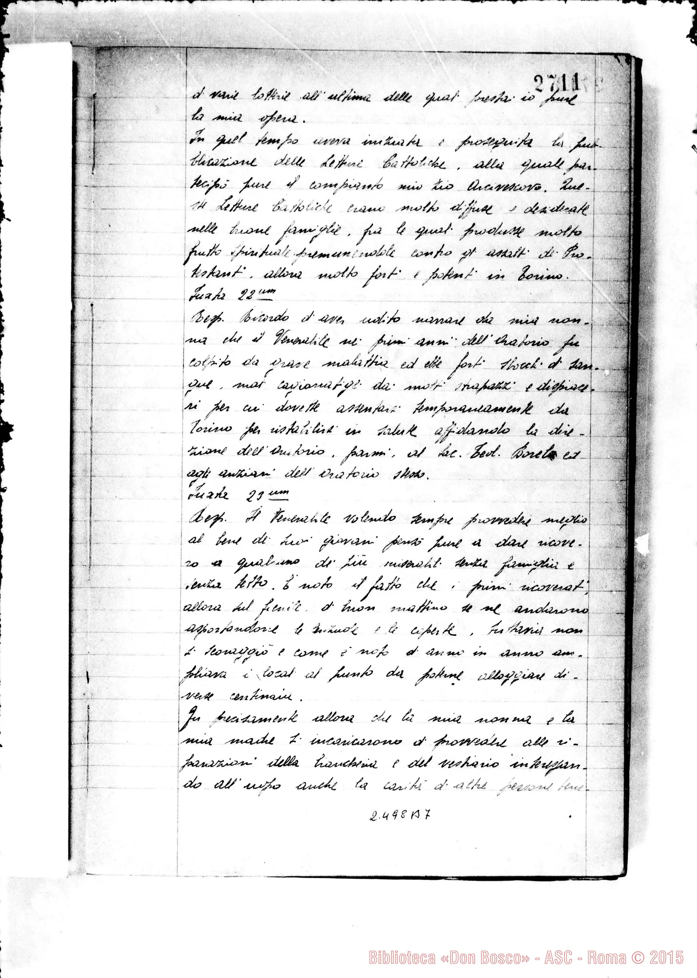 Fotogramma B 7 — Laurentia Mazè de la Roche
