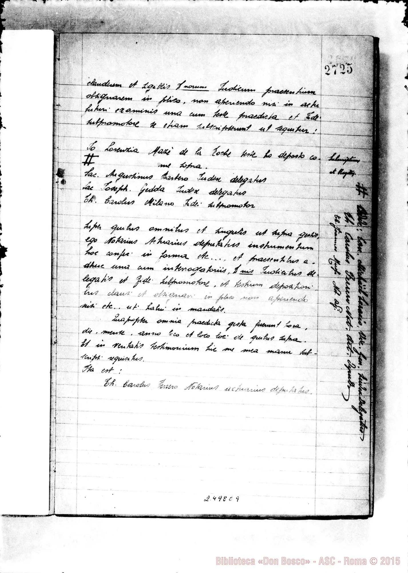 Fotogramma C 9 — Laurentia Mazè de la Roche