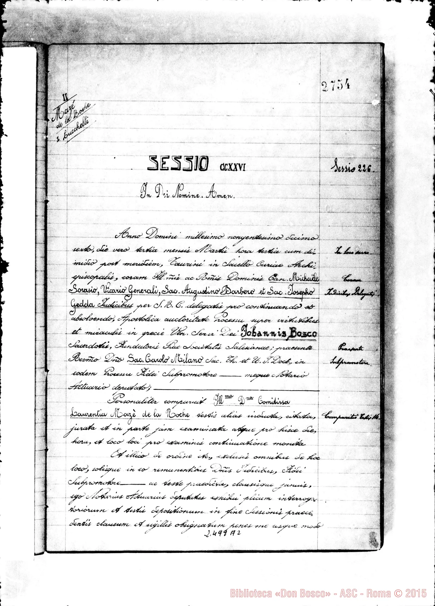 Fotogramma A 2 — Laurentia Mazè de la Roche