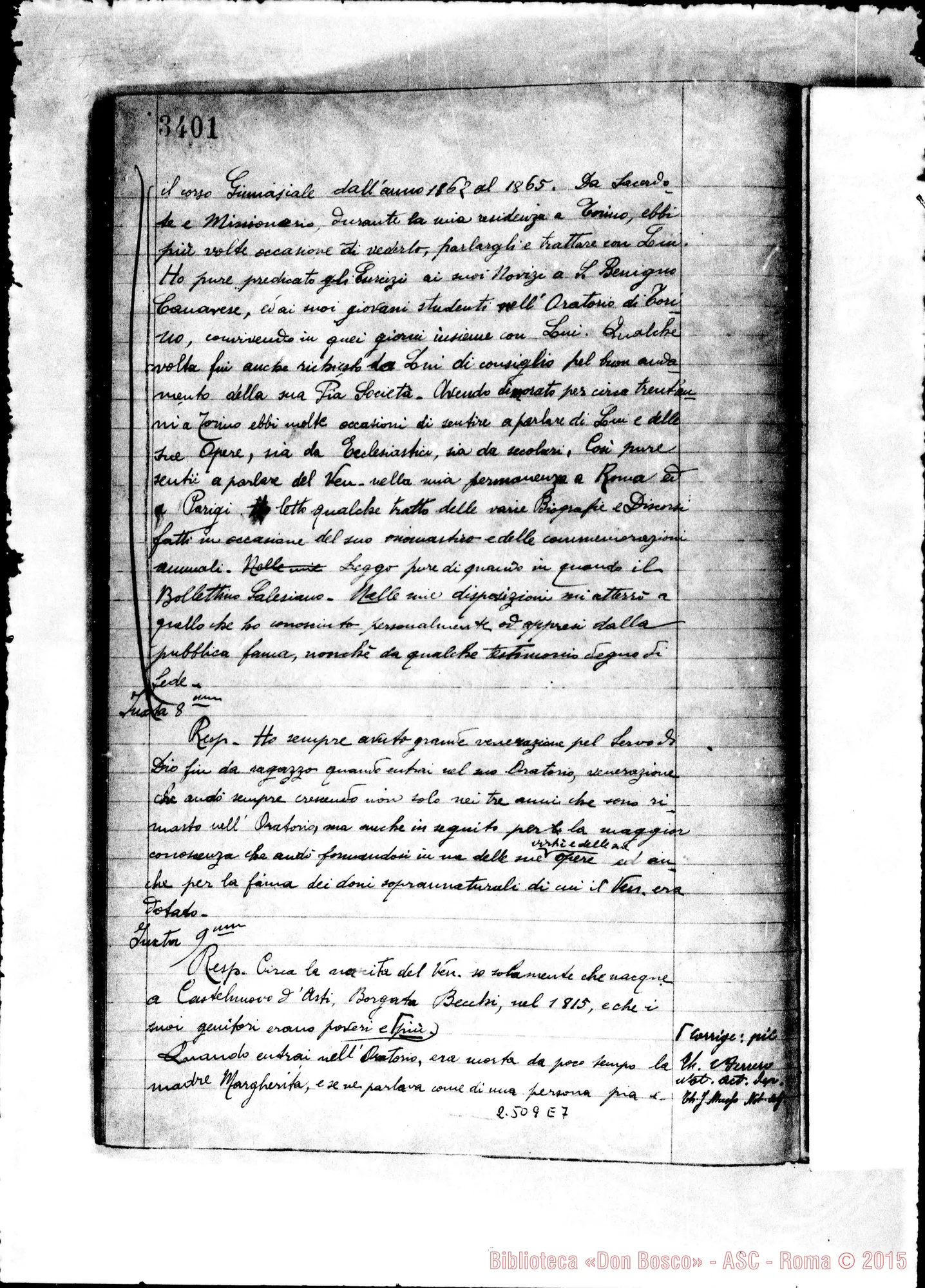 Fotogramma E 7 — Joannes Vincentius Tasso