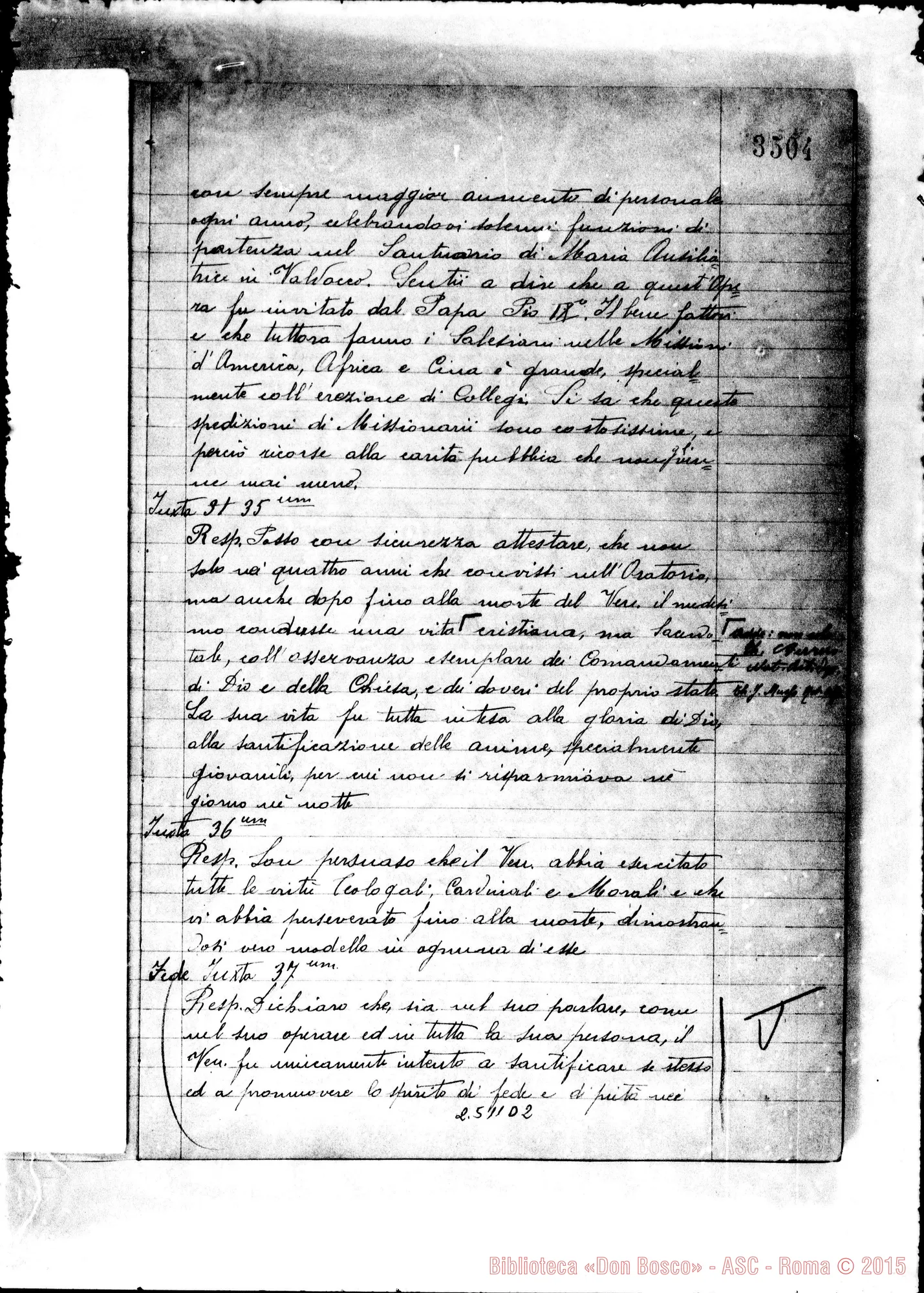 Fotogramma D 2 — Joseph Allamano