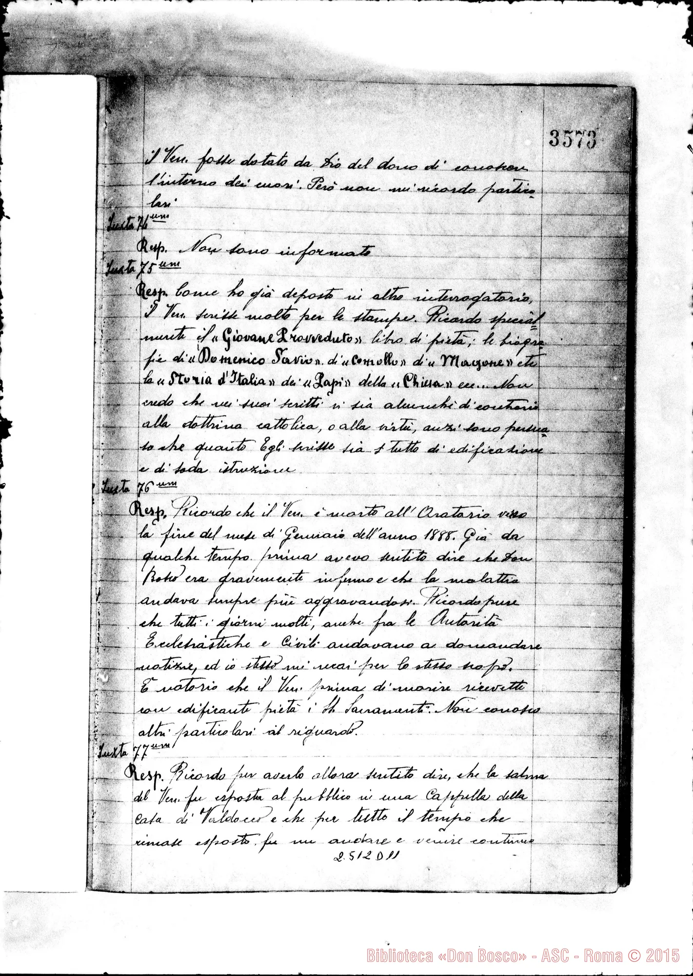 Fotogramma D 11 — Franciscus Maffei